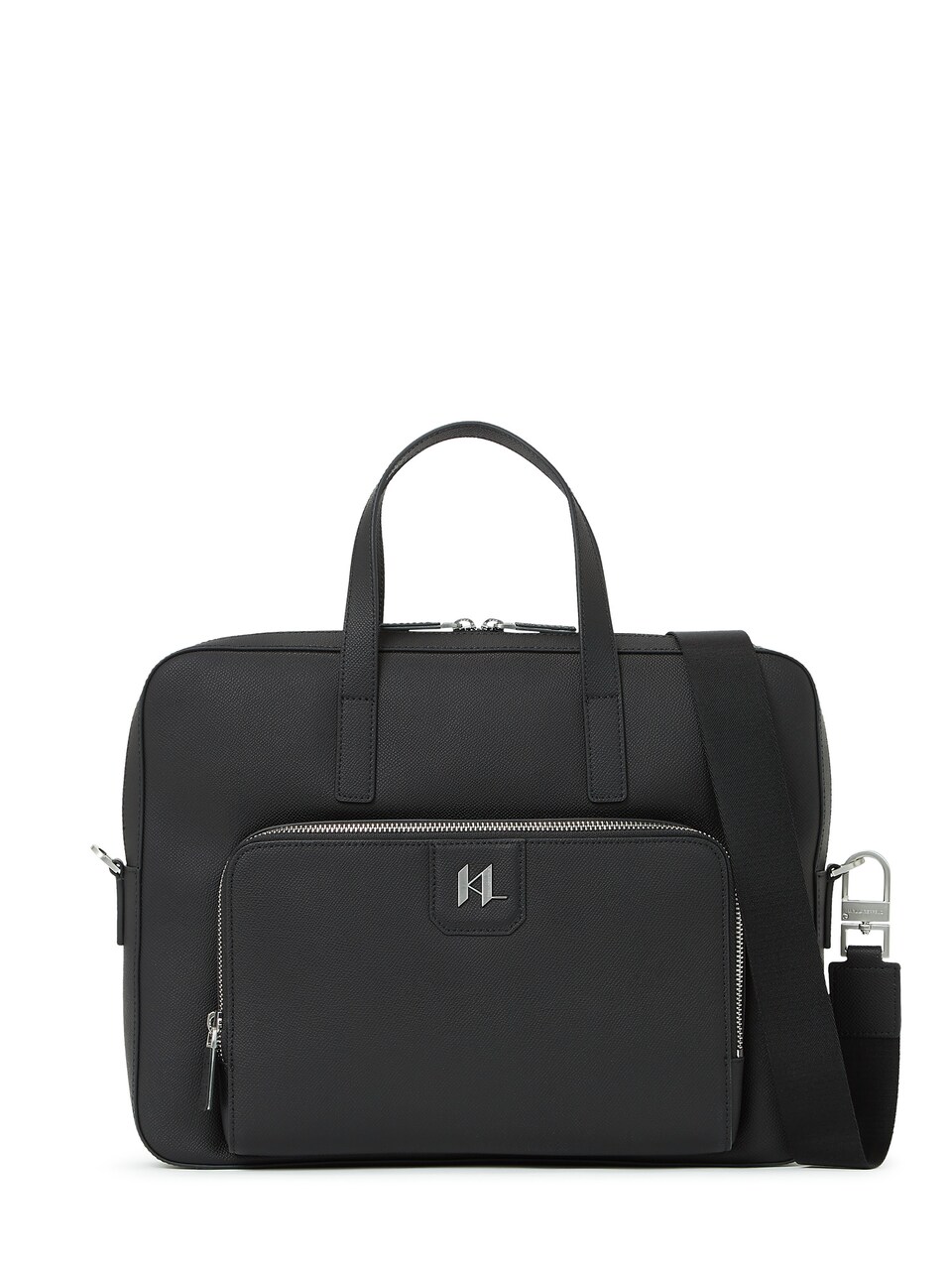Attachéväska ' Aktentasche aus Leder mit K/Monogram '