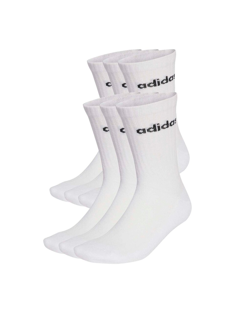 Sportsockor 'Linear Crew Cushioned 6 Pair Pack'