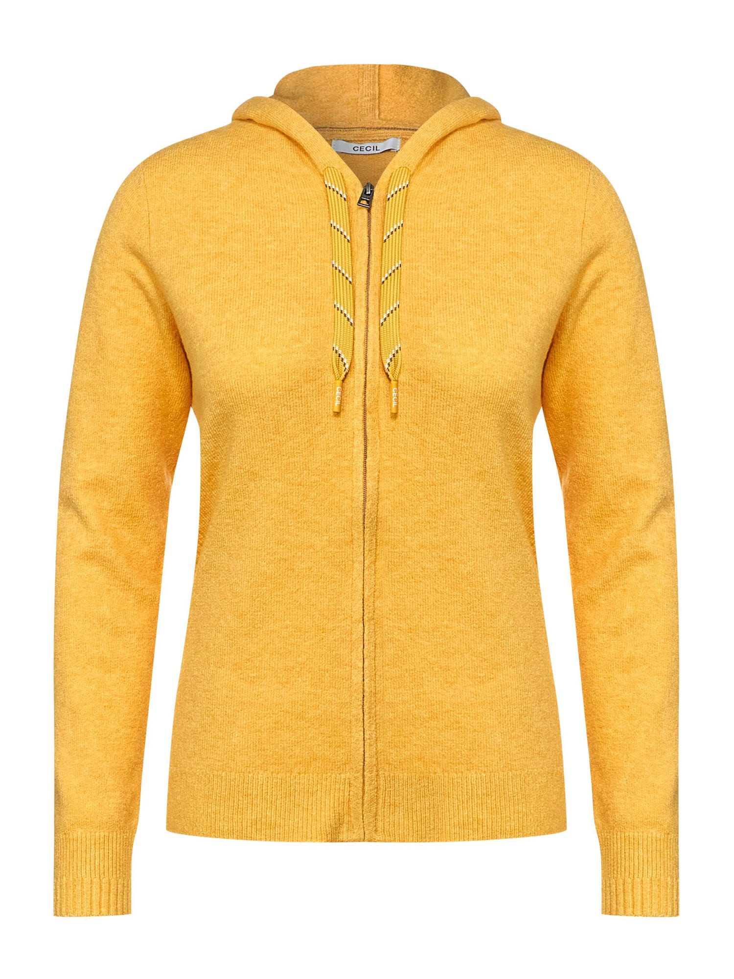 CECIL Casaco de malha  amarelo