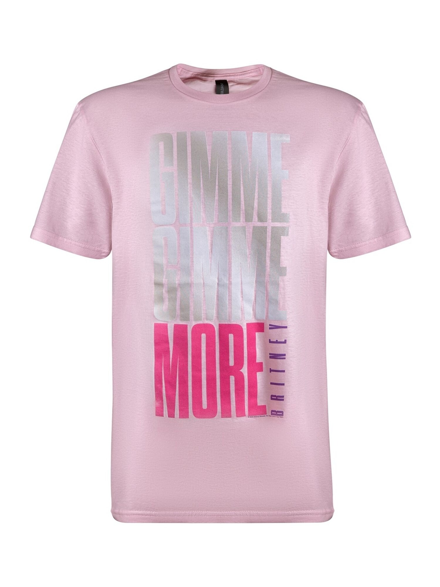 Britney Spears Collection Maglietta 'Britney Spears Gimme More T-Shirt' rosa