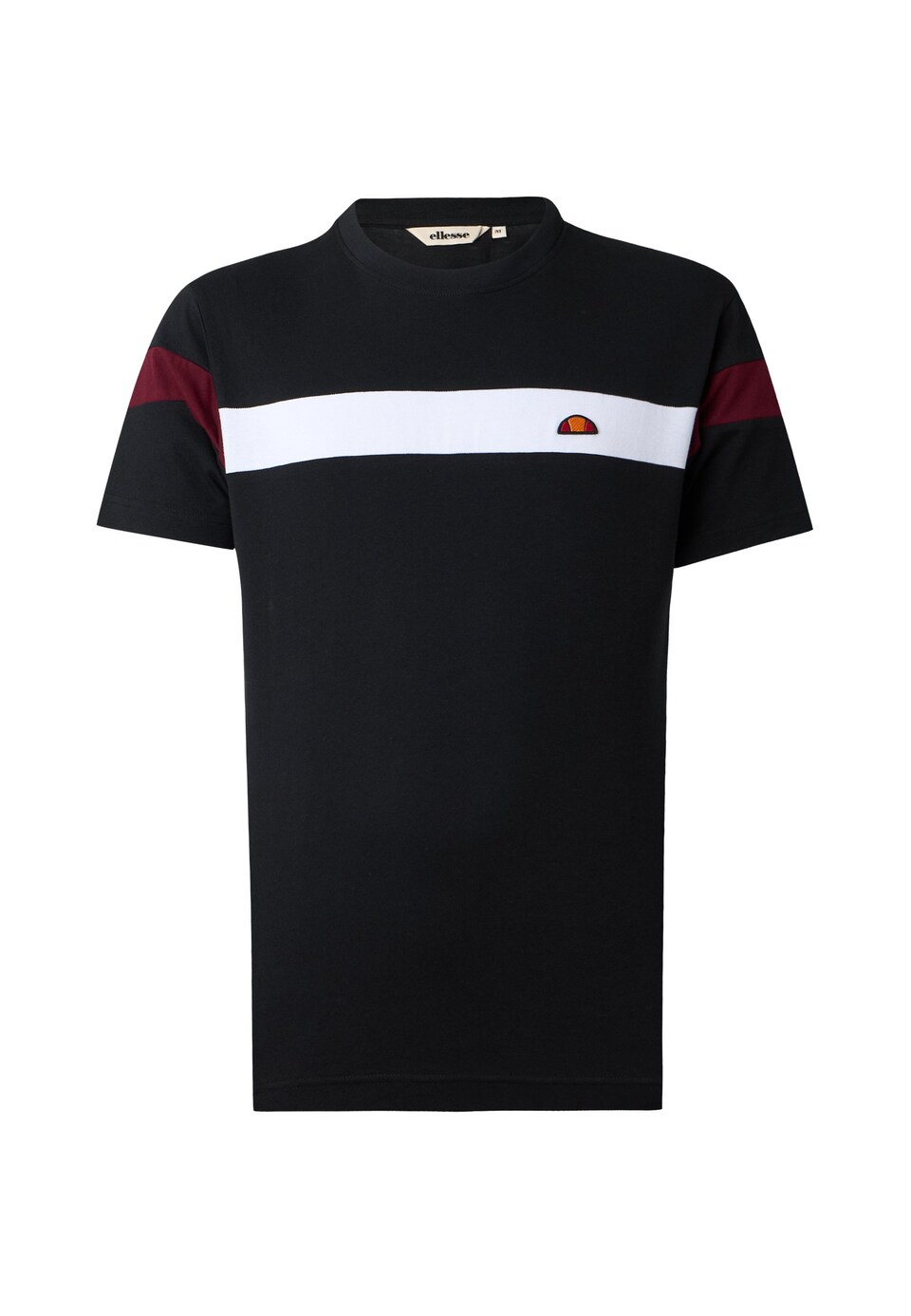 T-shirt 'Caserio' bordeaux / svart