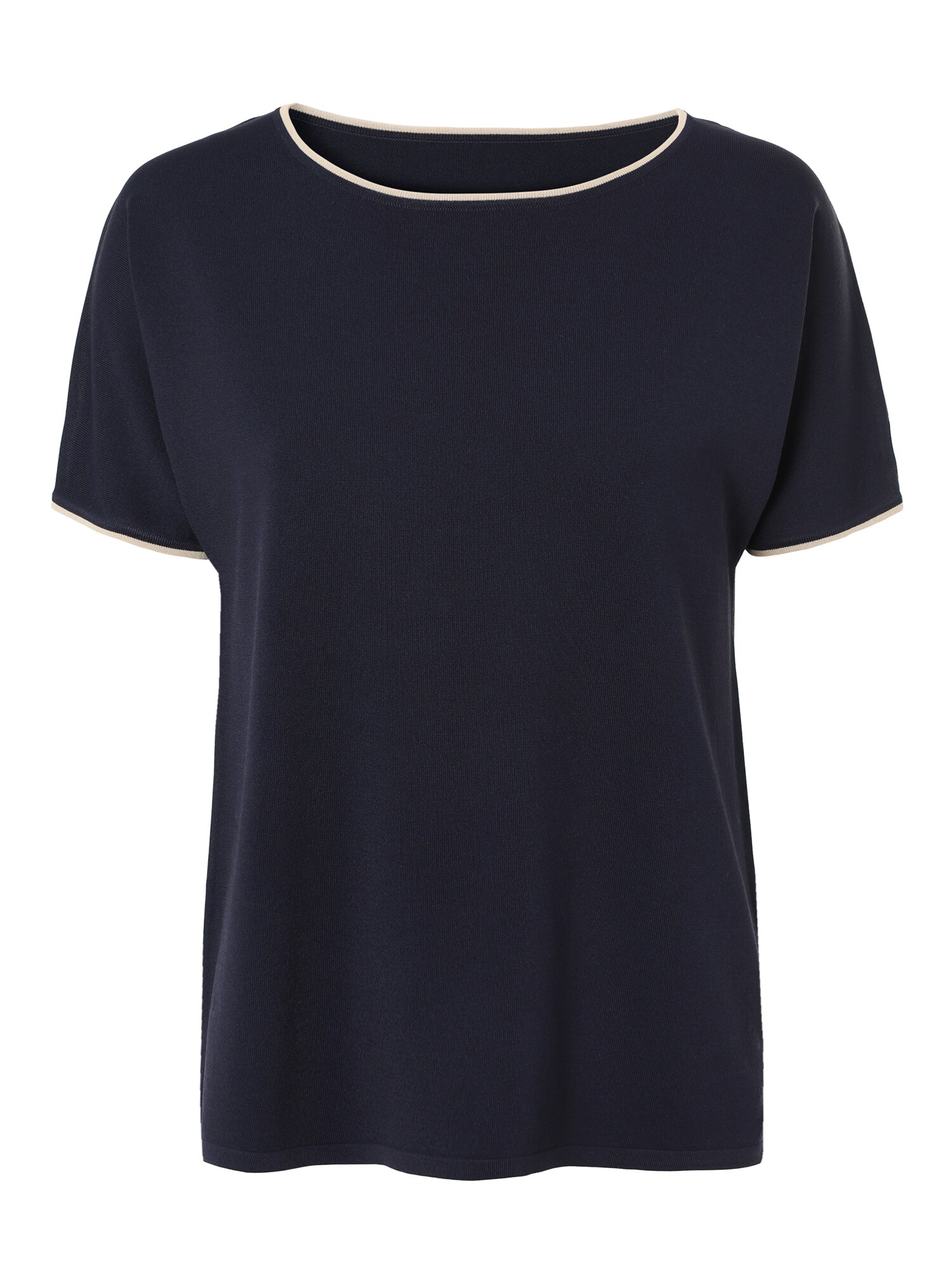 TATUUM Tricou  crem / bleumarin
