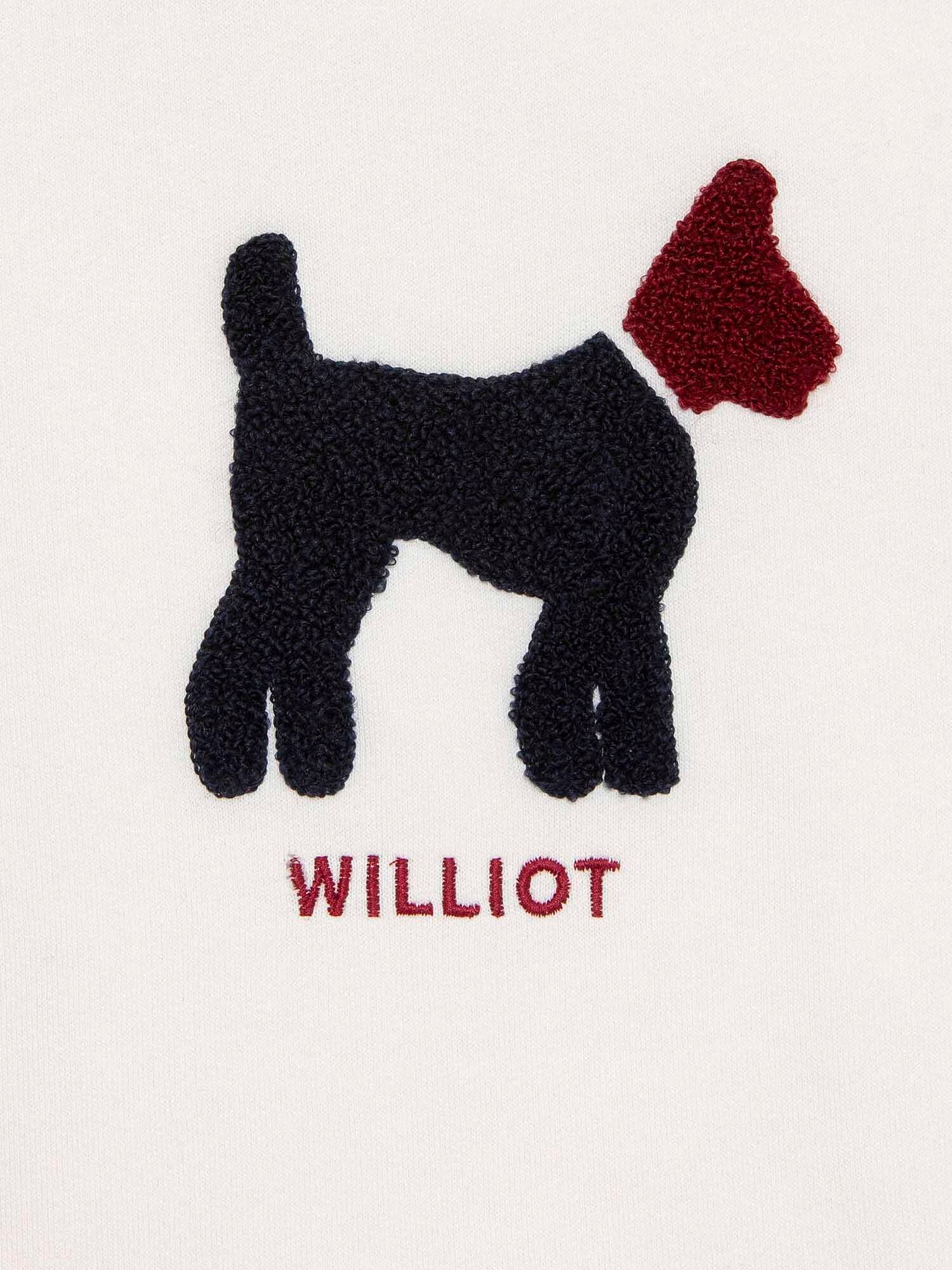 Williot Tréning póló  ekrü / fekete termék 2. képe