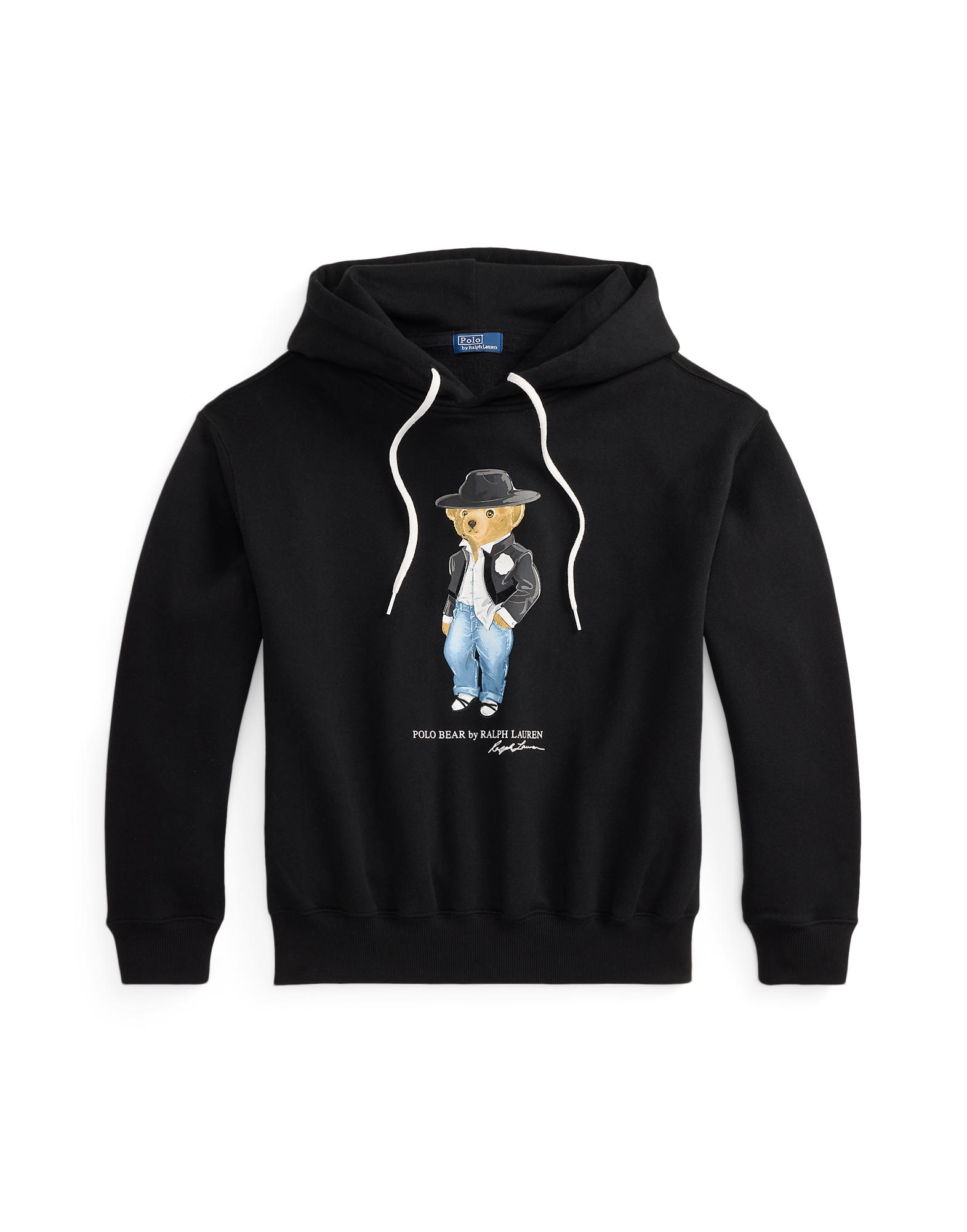 Polo Ralph Lauren Bluză de molton albastru / negru / alb