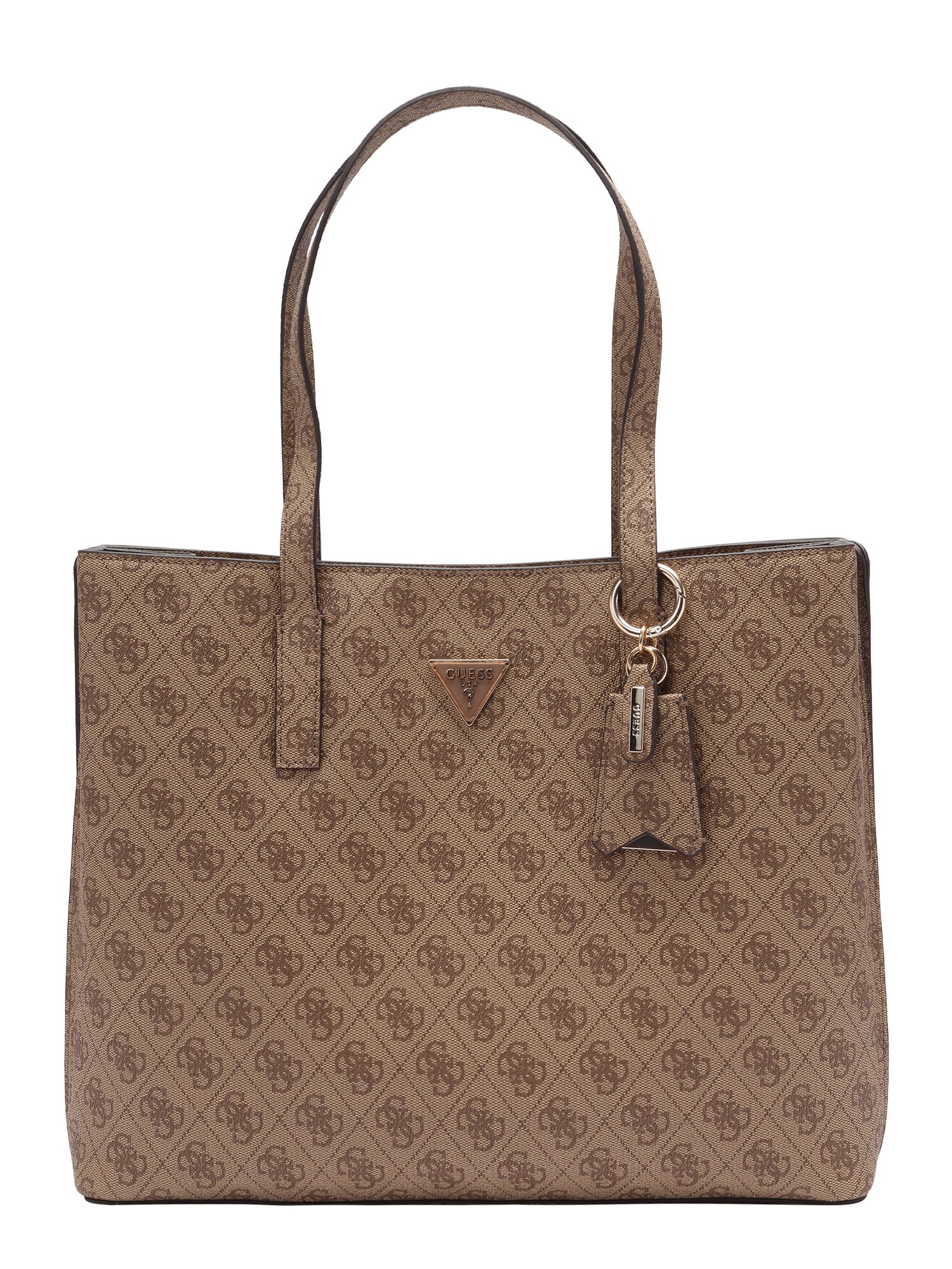 GUESS Shopper táska  sötét bézs / világosbarna akciós termékkép 1