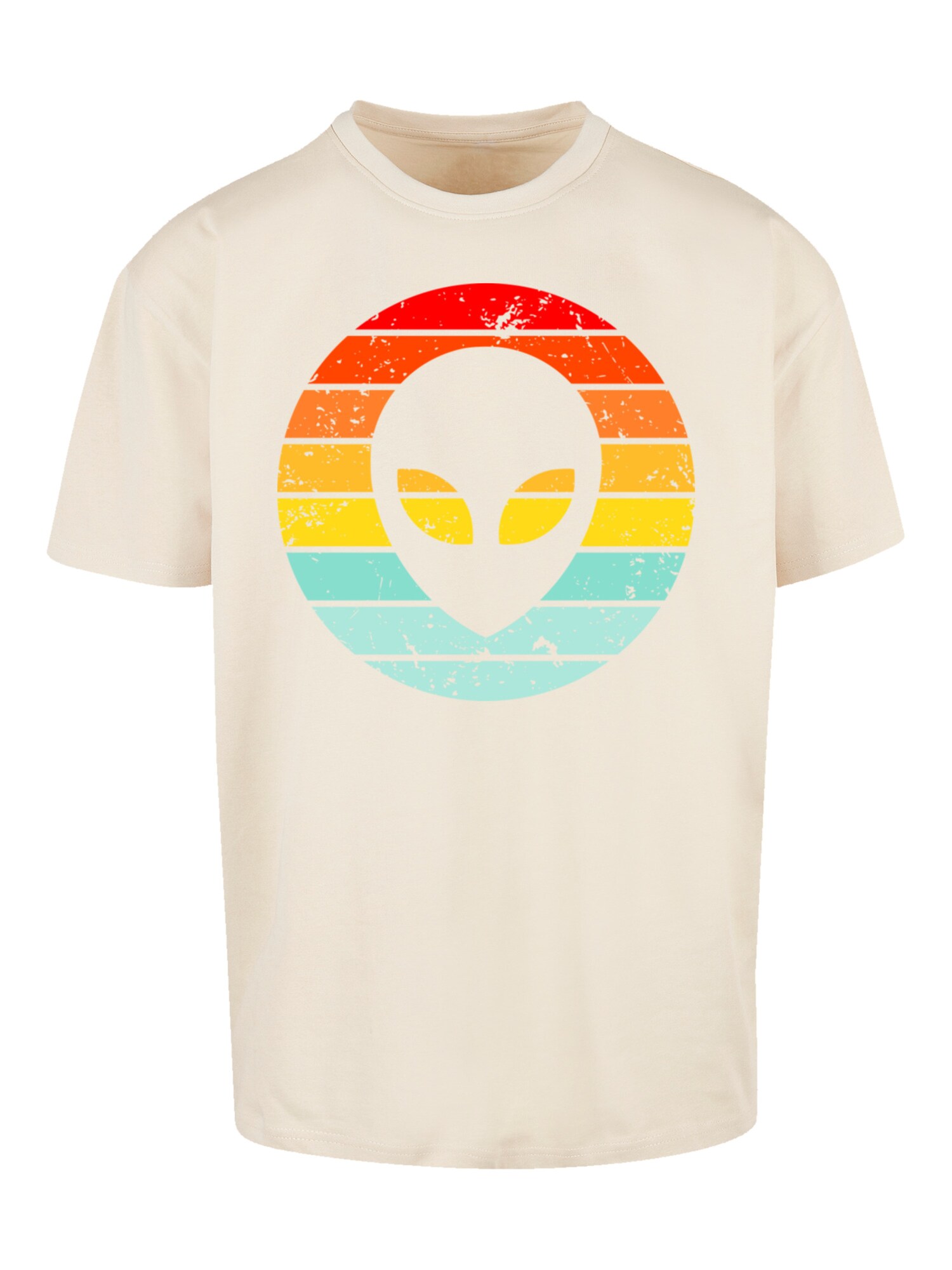 Thumbnail - F4NT4STIC T-Shirt Alien Retro Sonnenuntergang