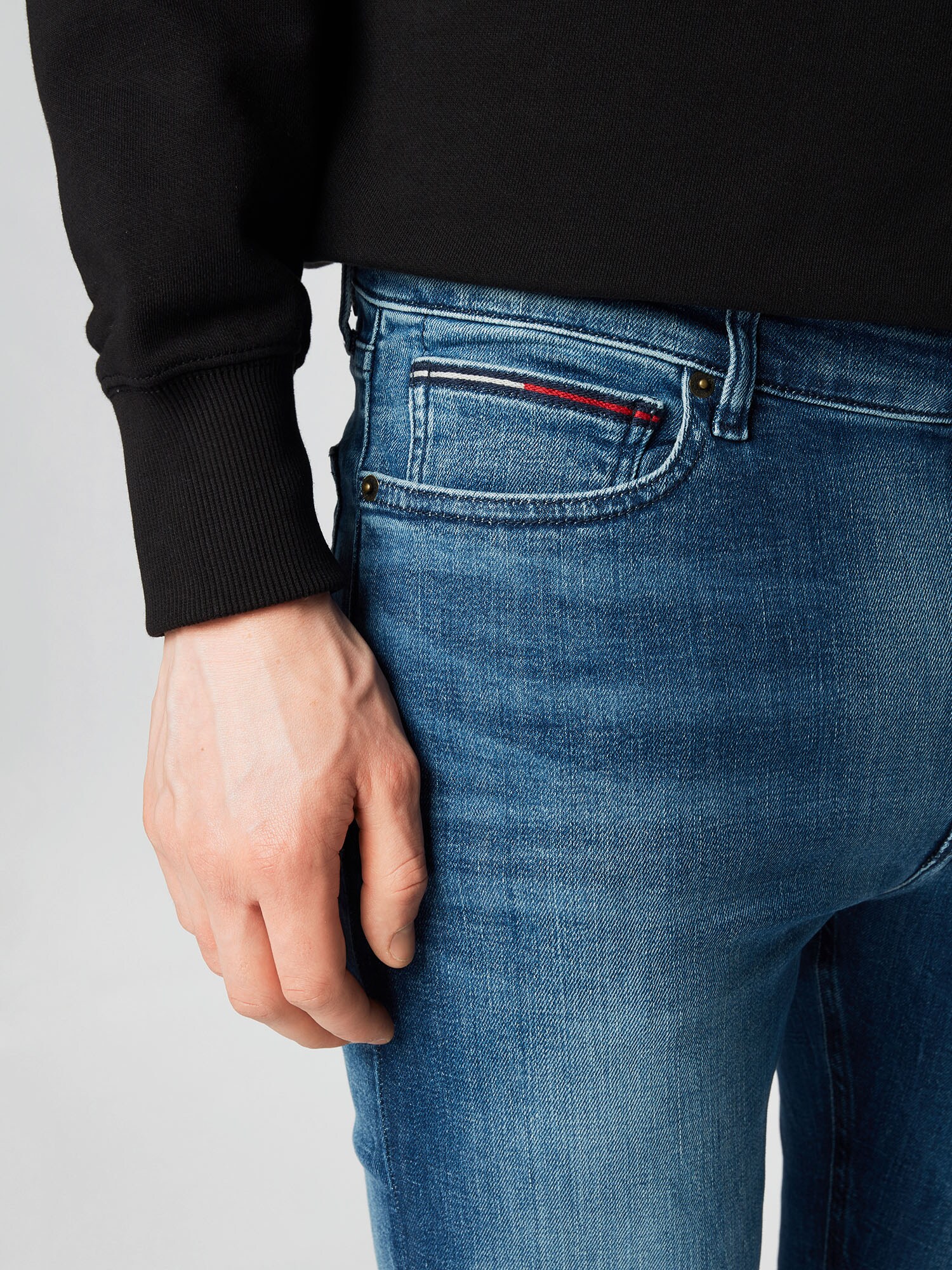 Tommy Jeans Džínsy 'Simon' modrá denim (obrázok 5)