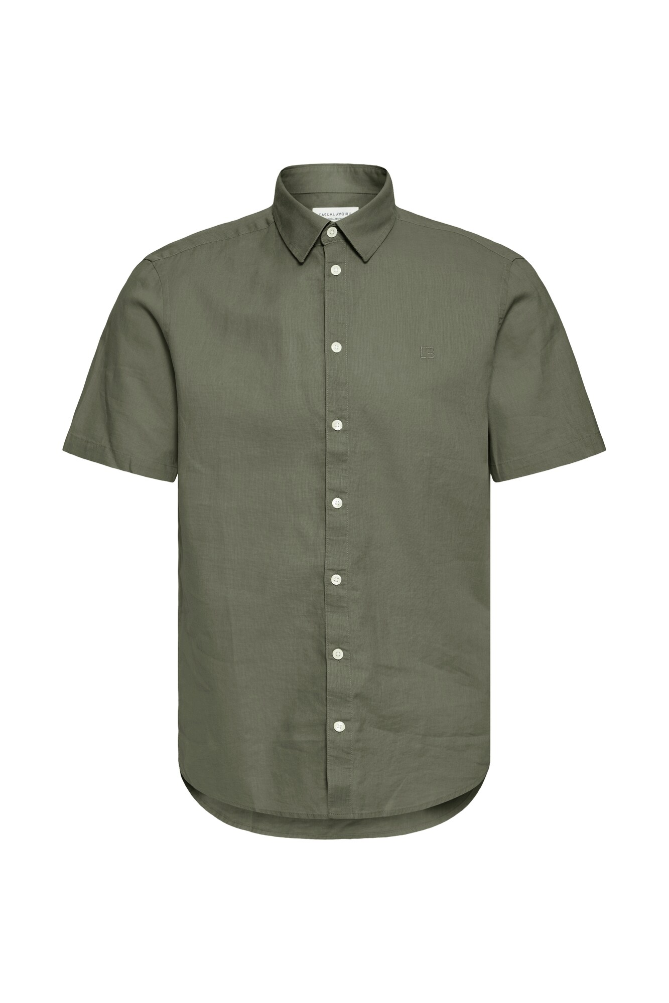 Casual Friday Camisa ' CFAksel '  caqui / verde oscuro