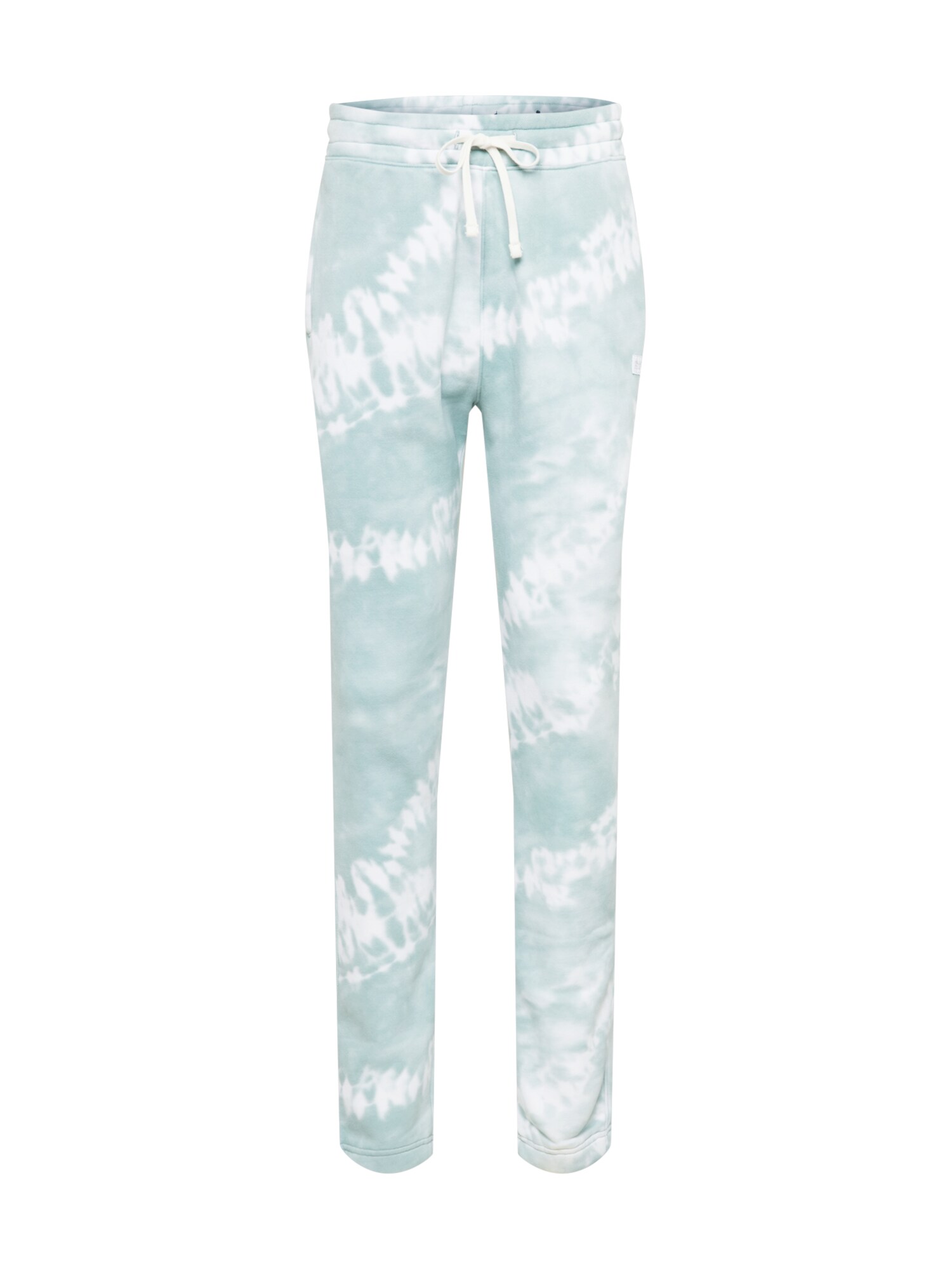 HOLLISTER Nohavice  pastelovo zelená / biela