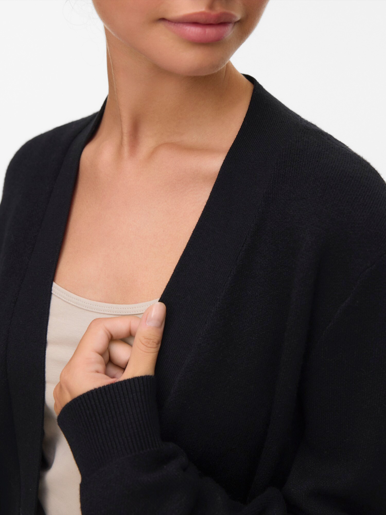 VERO MODA Kardigán 'VMNANCY'  čierna (obrázok 5)