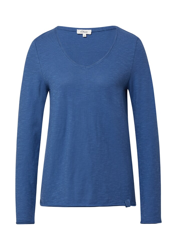 s.Oliver Shirt Damen Größe M royalblau