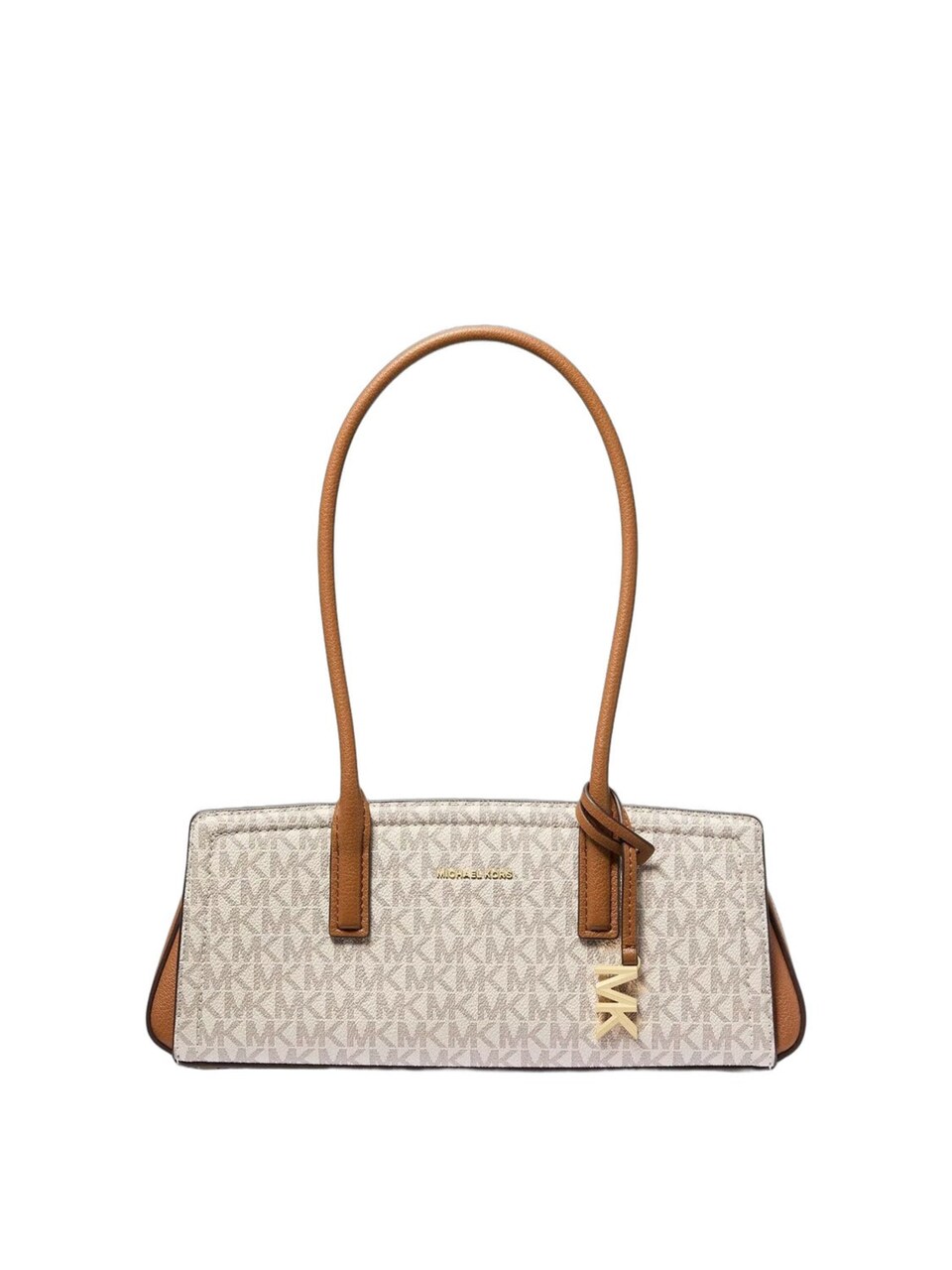 Handväska 'Michael Kors Sac bandoulière Laila Signature Small East West Vanille'