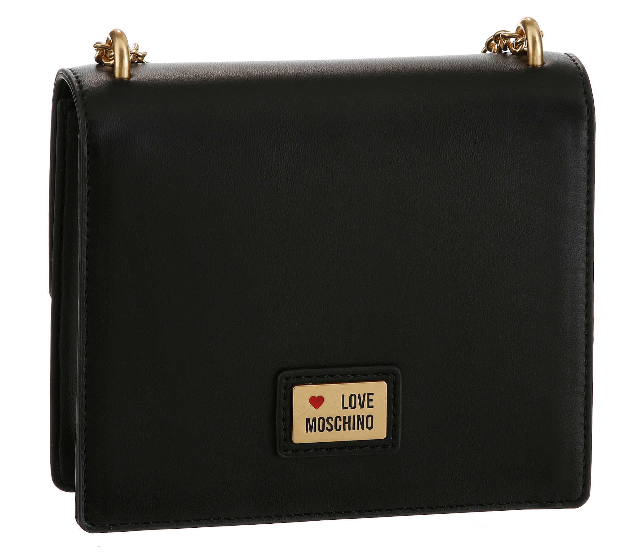 Love Moschino Geantă de umăr  auriu / roșu / negru