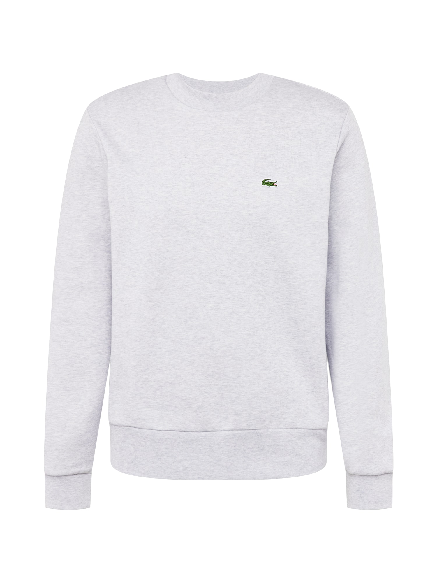 LACOSTE Sweater majica  siva melange / zelena / bijela