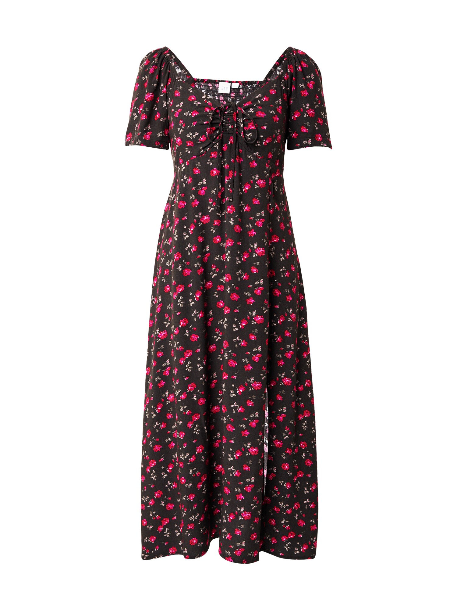 GAP Rochie  maro / verde / roz / roşu închis