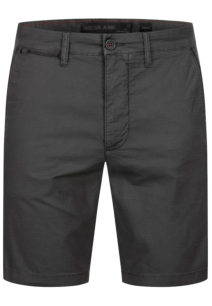 INDICODE JEANS Shorts 'Hutchico' Herren Größe 38 anthrazit