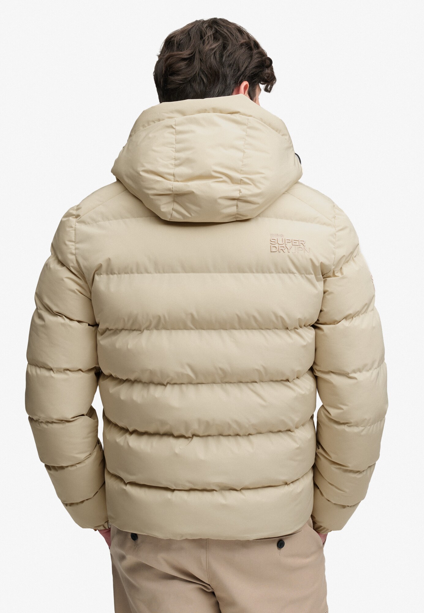 Superdry & Co Chaqueta de invierno  blanco lana – imagen 4