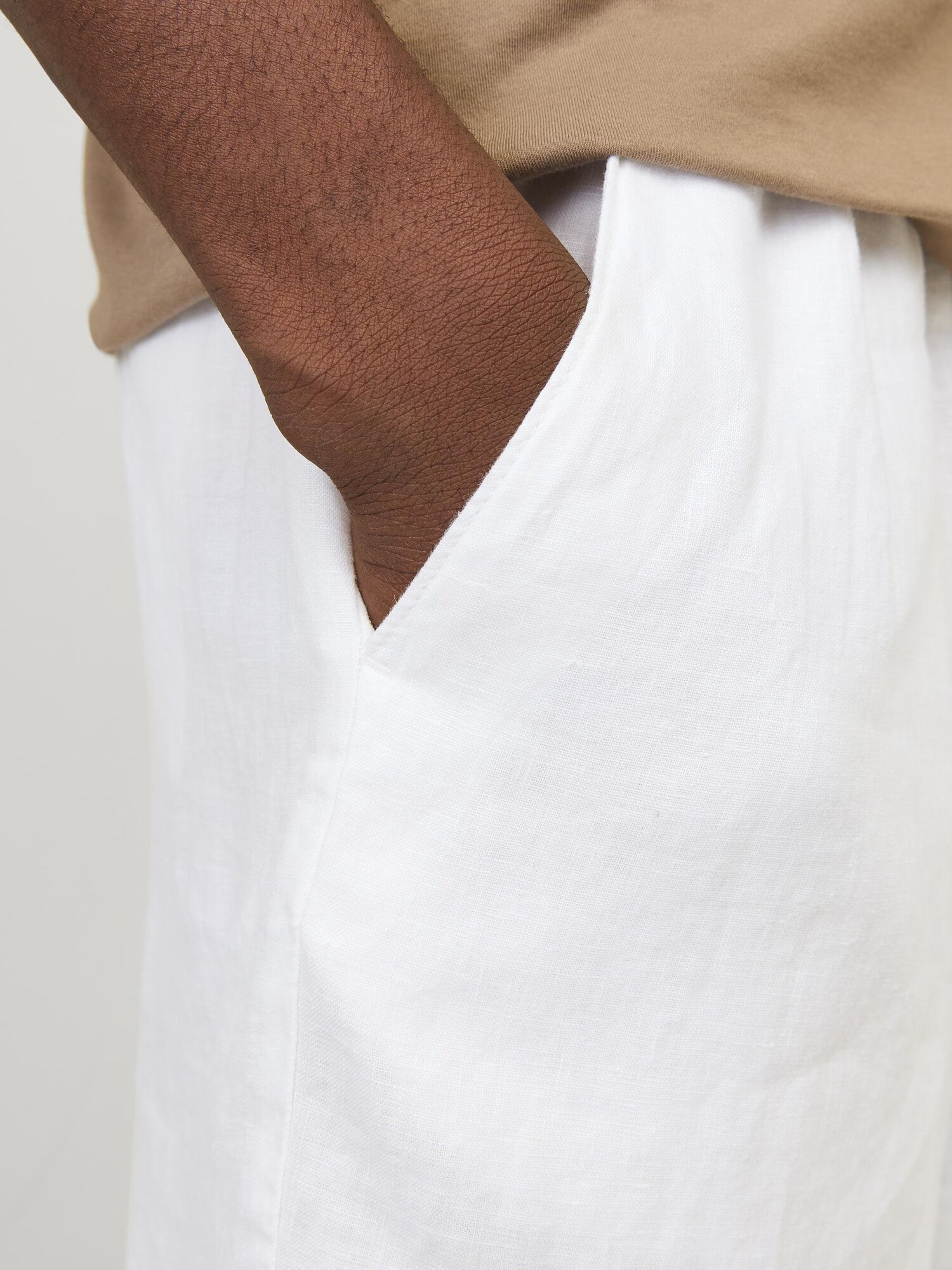 JACK & JONES Chino nohavice 'JPSTBill JJLawrence' biela (obrázok 6)