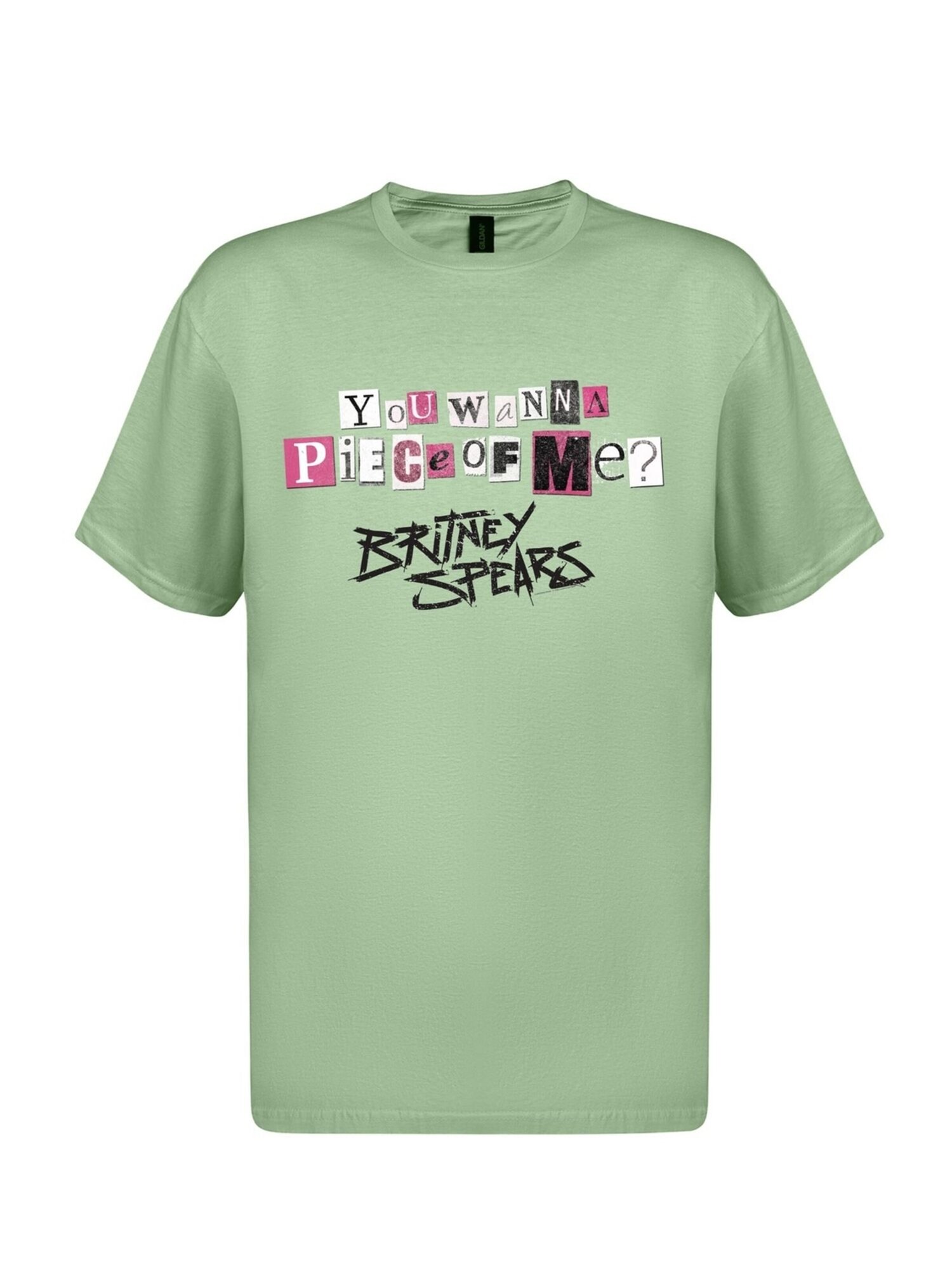 Britney Spears Collection Maglietta 'Britney Spears Piece Of Me T-Shirt' verde