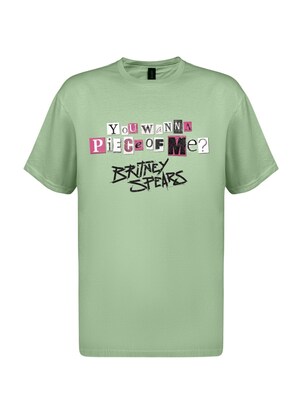 Britney Spears Collection Camiseta 'Britney Spears Piece Of Me T-Shirt'  verde