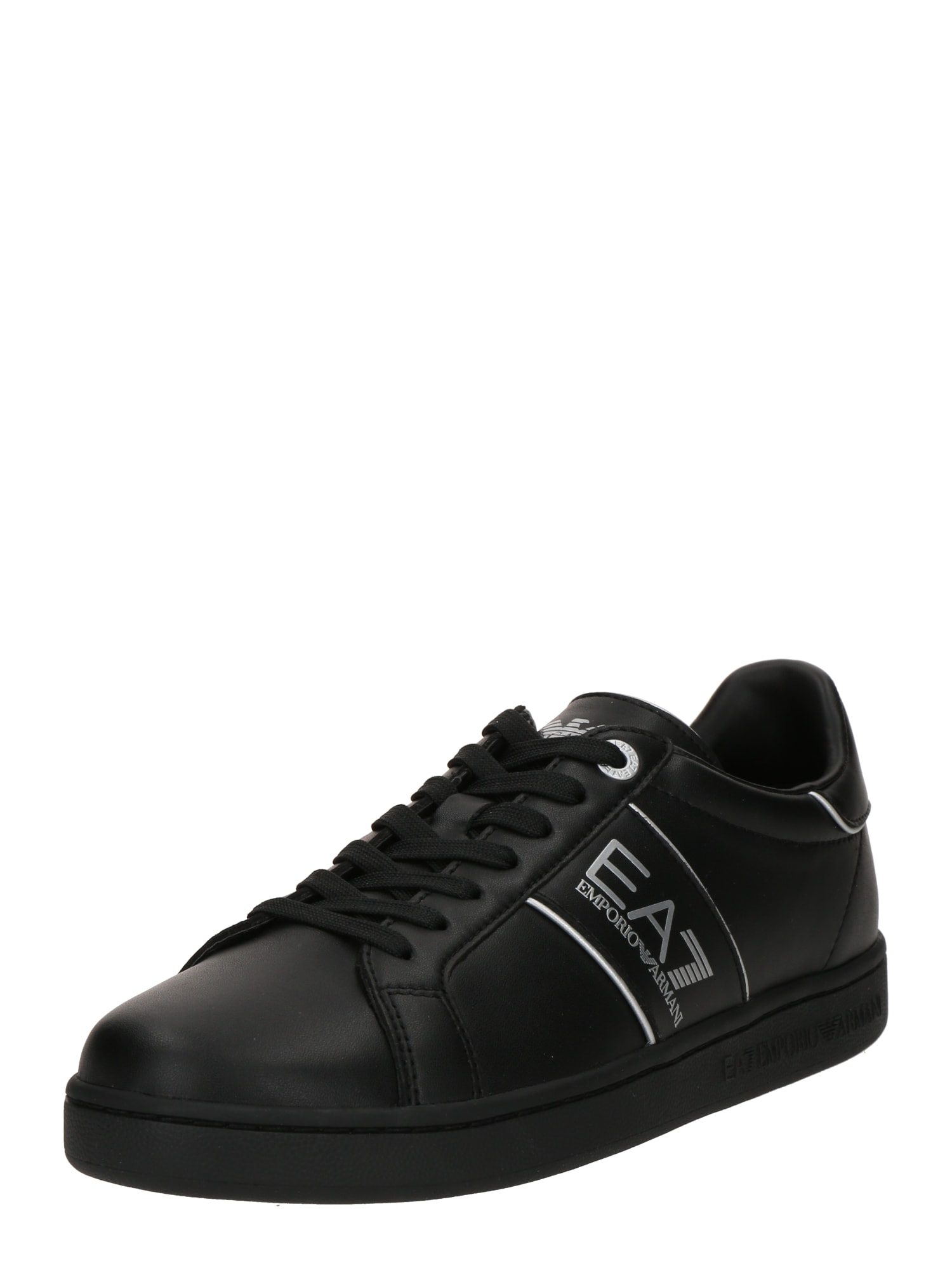 EA7 Emporio Armani Sneaker low  negru / argintiu