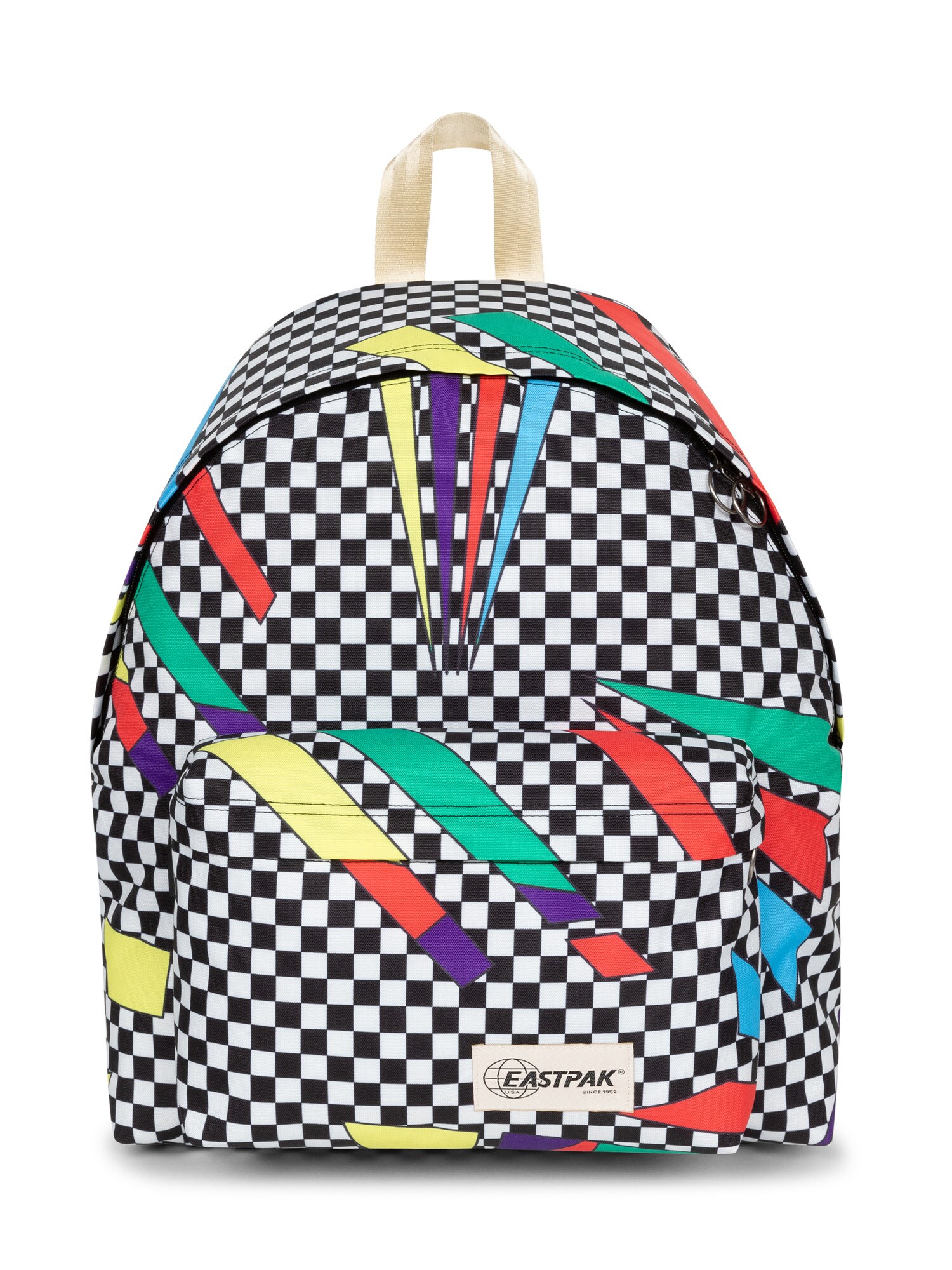 EASTPAK Batoh  svetlomodrá / žltá / čierna / biela