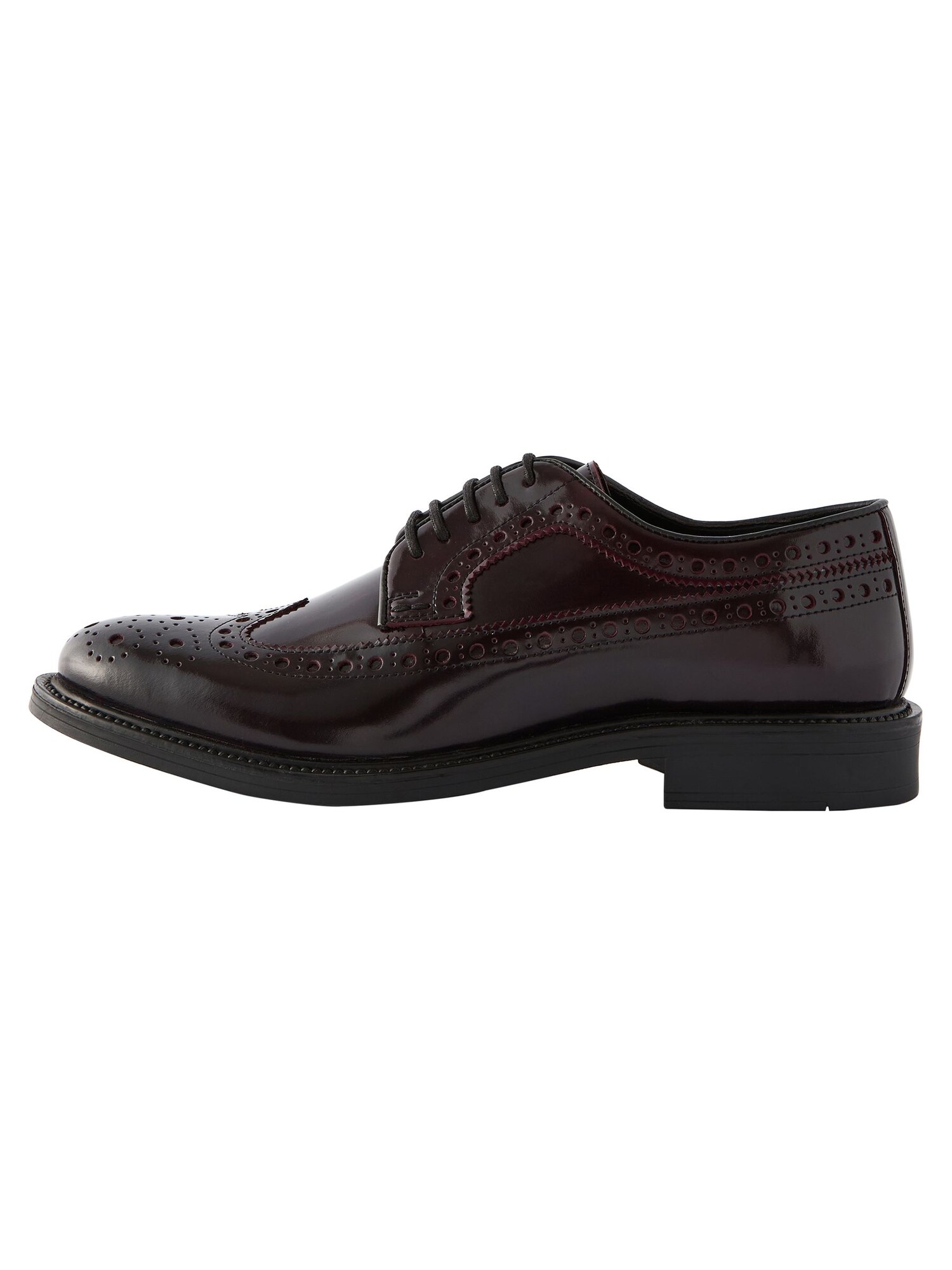 Next Pantofi cu șireturi  roșu burgundy