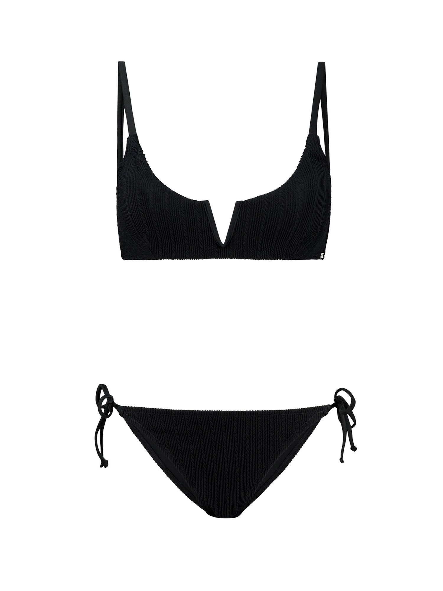 Shiwi Costum de baie două piese Leah  negru
