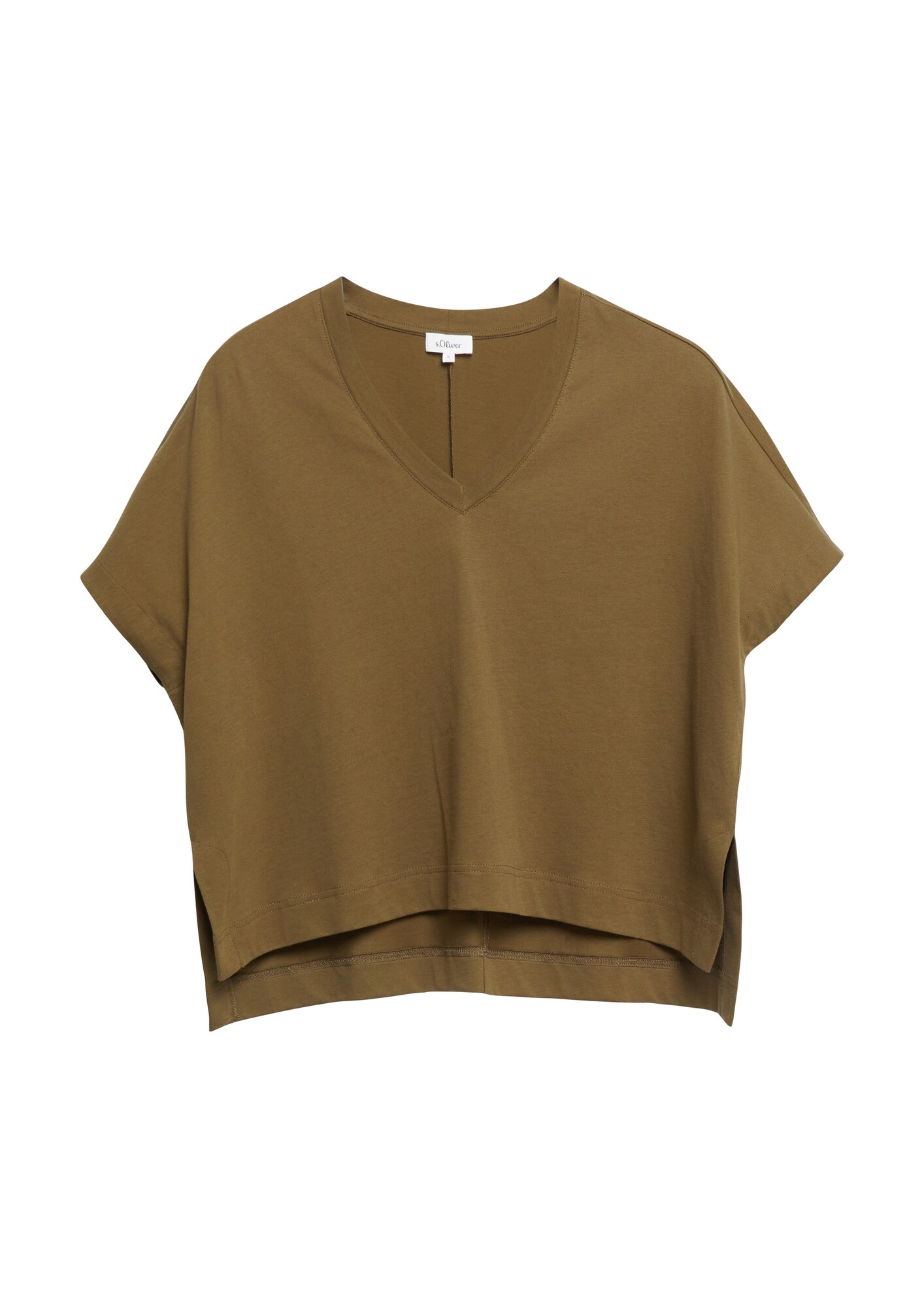 S.Oliver Shirt Ombergrijs