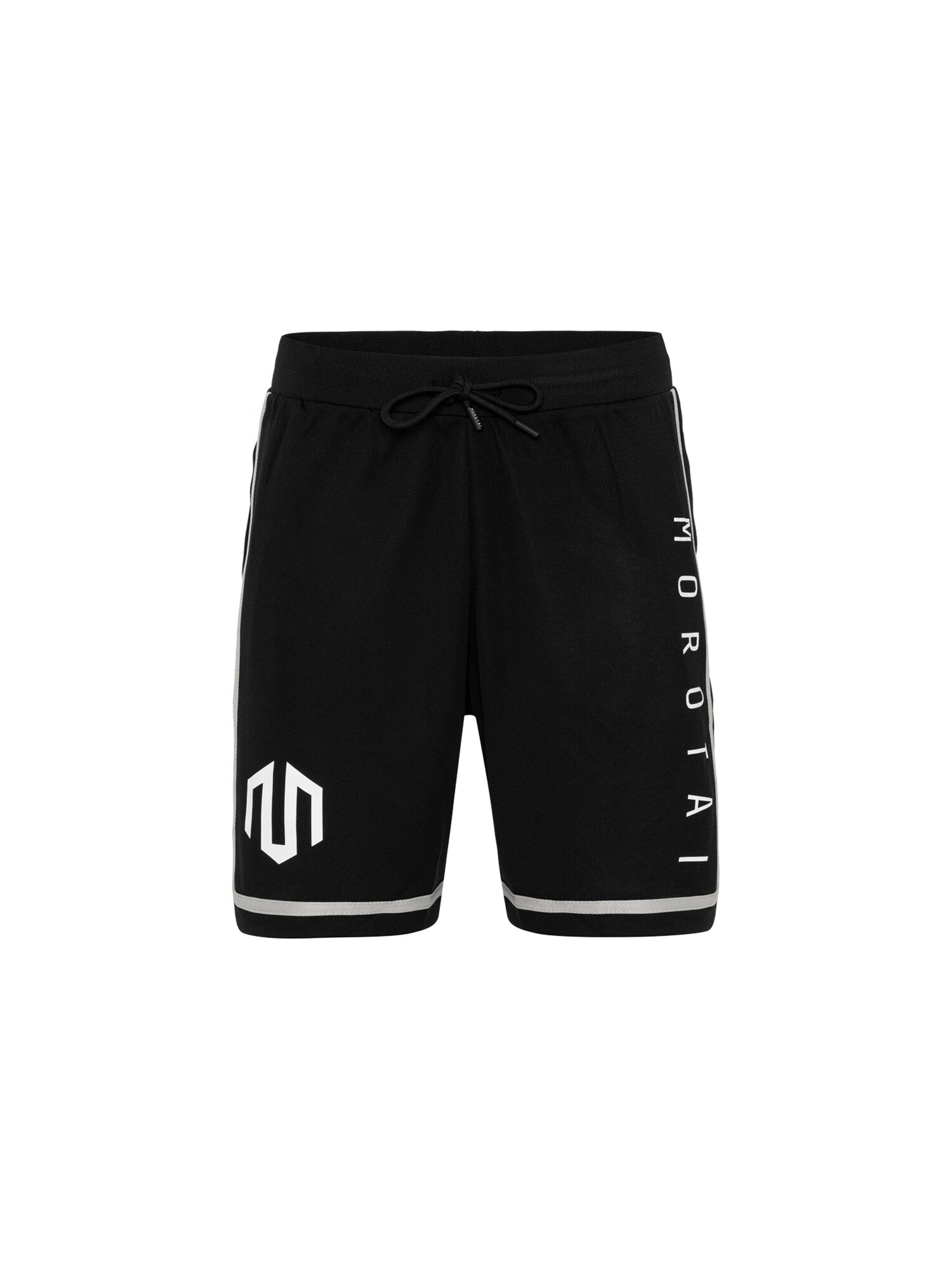MOROTAI Pantalón deportivo 'KANSEI CHROME'  negro / blanco