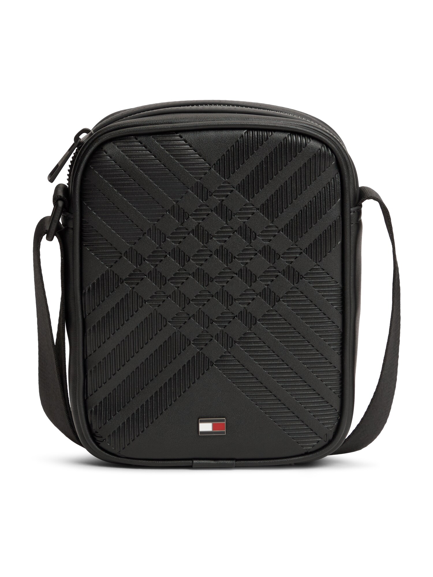 TOMMY HILFIGER Geantă de umăr negru