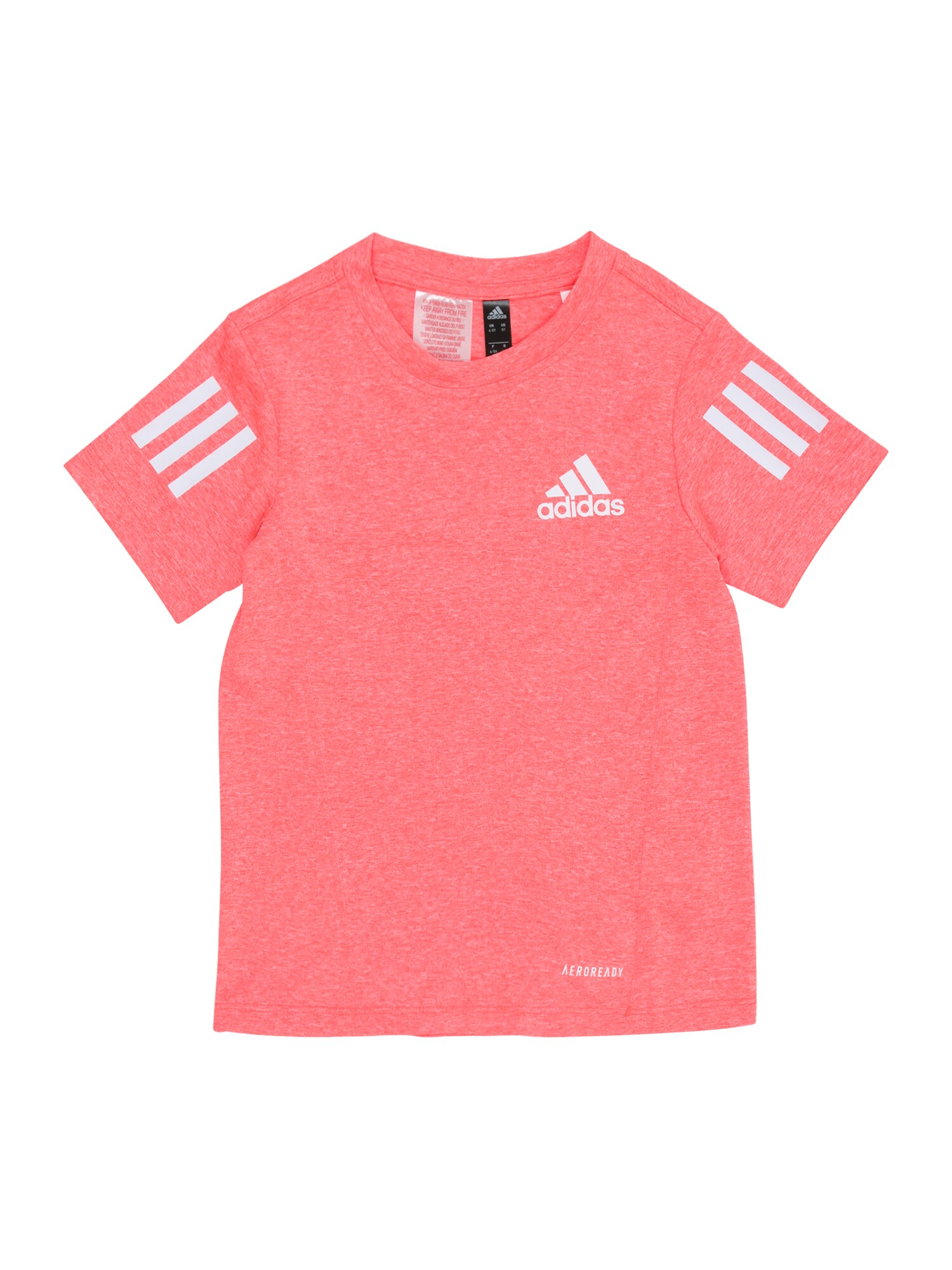 ADIDAS PERFORMANCE Sportiniai marškinėliai 'B A.R'  šviesiai rožinė / balta