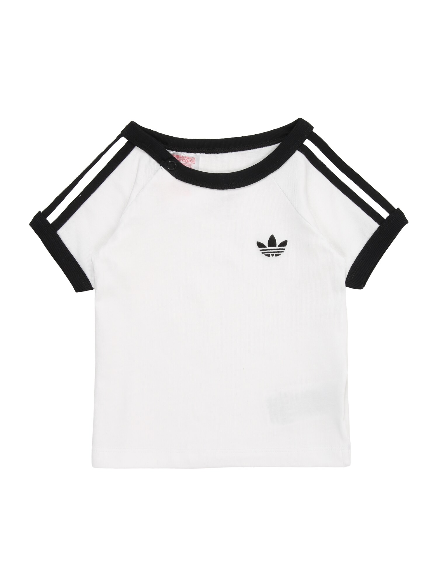 ADIDAS ORIGINALS Tričko  čierna / biela