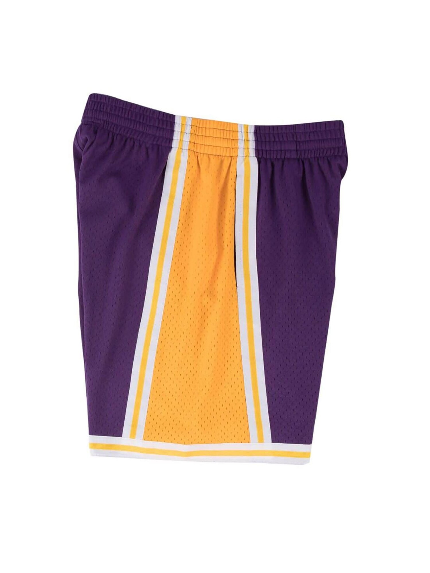 Mitchell & Ness Pantalón deportivo 'Los Angeles Lakers' amarillo / lila oscuro / blanco – imagen 3