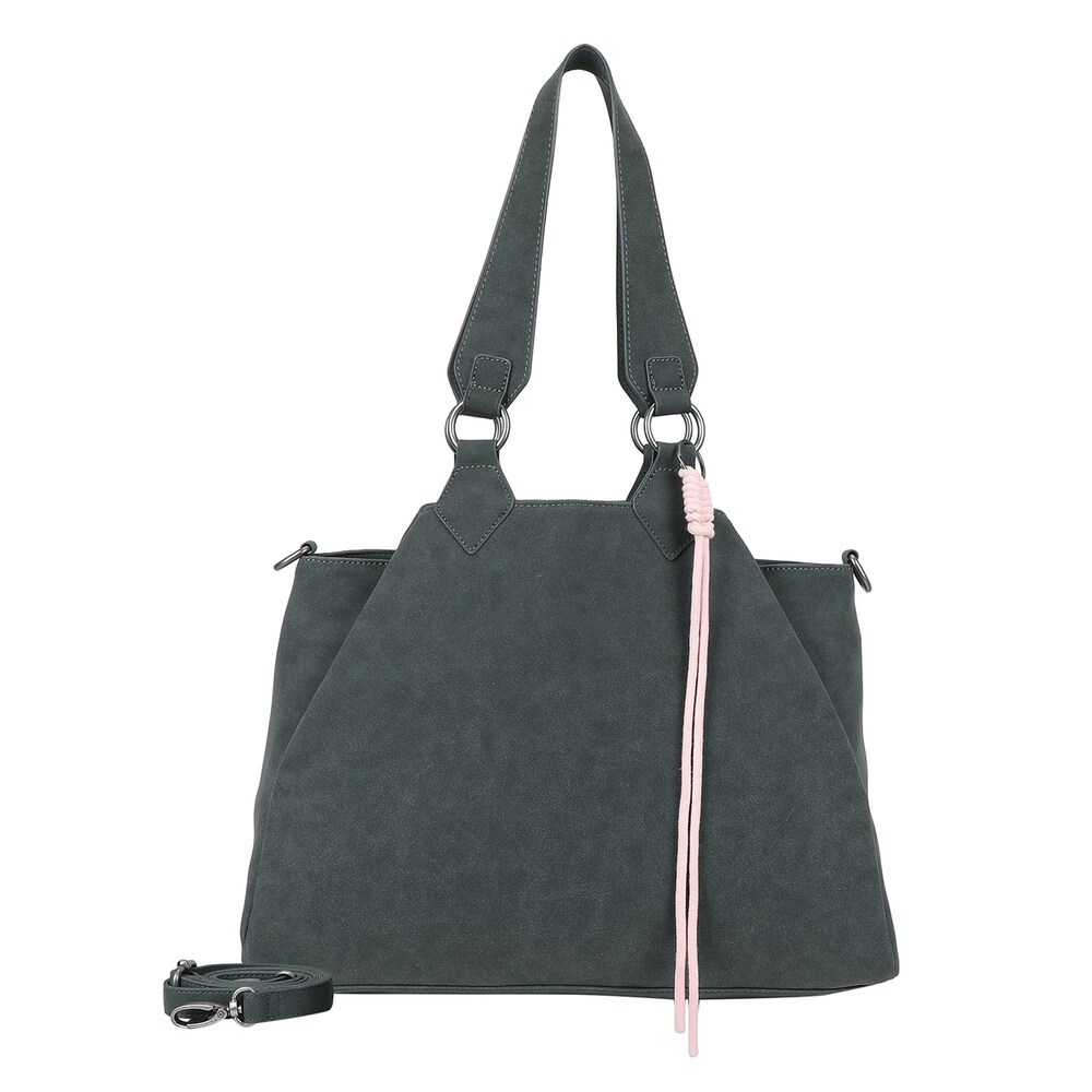 Fritzi aus Preußen Shopper 'Maia Suede' Damen Größe One Size graphit / rosa