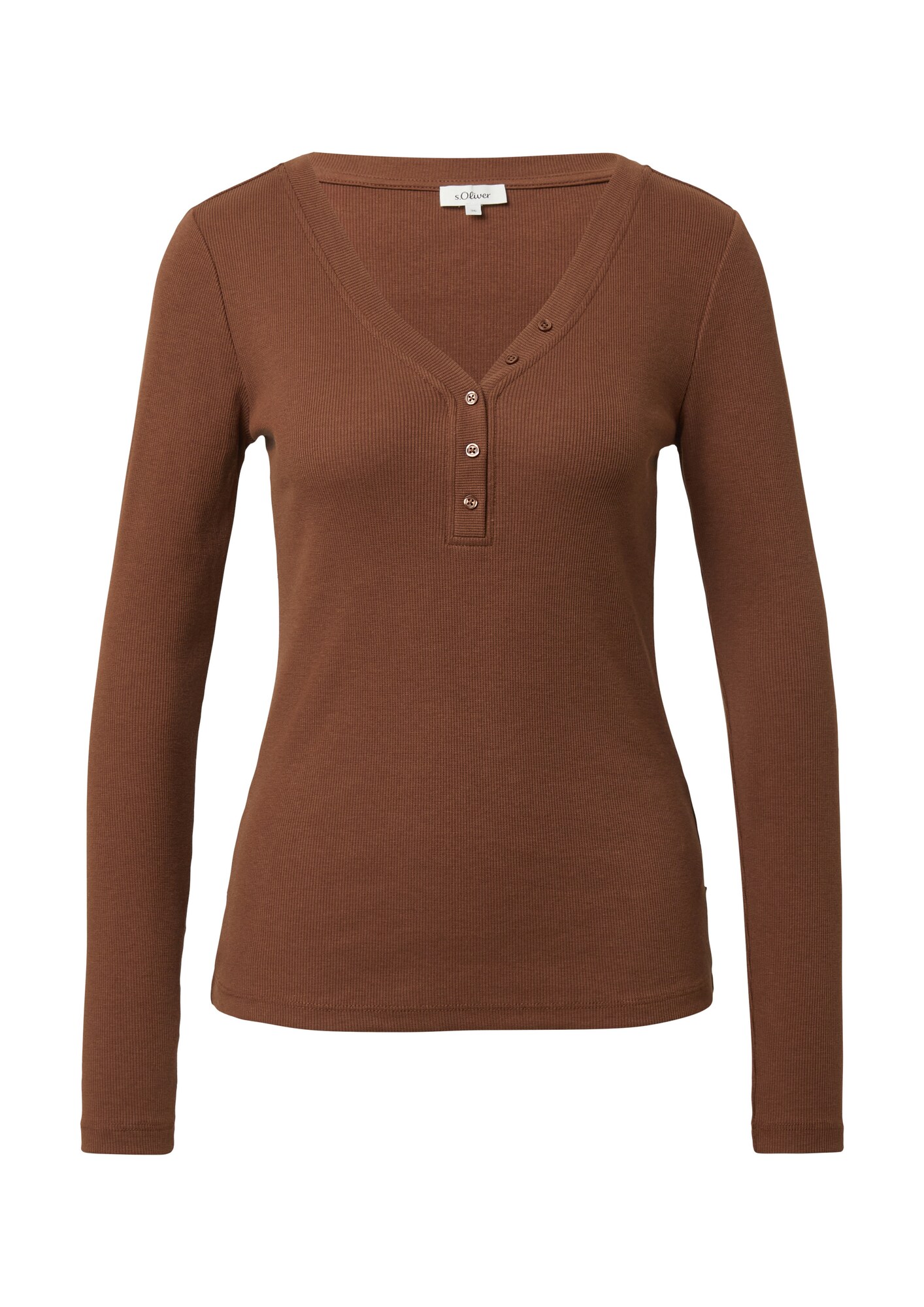 S.Oliver Shirt Bruin