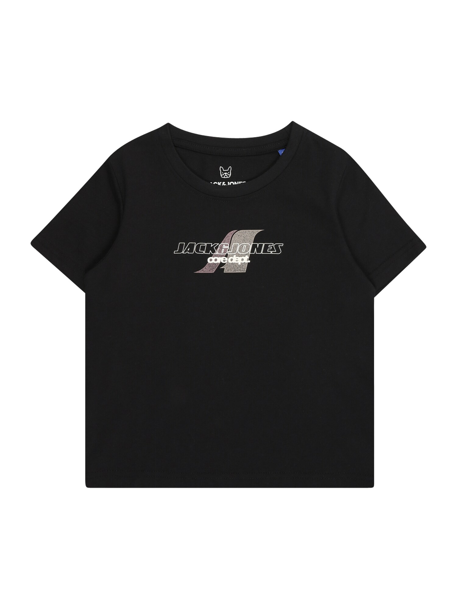 JACK & JONES MINI Póló 'JCOTIER'  mályva / fekete / ezüst / fehér akciós termékkép 1