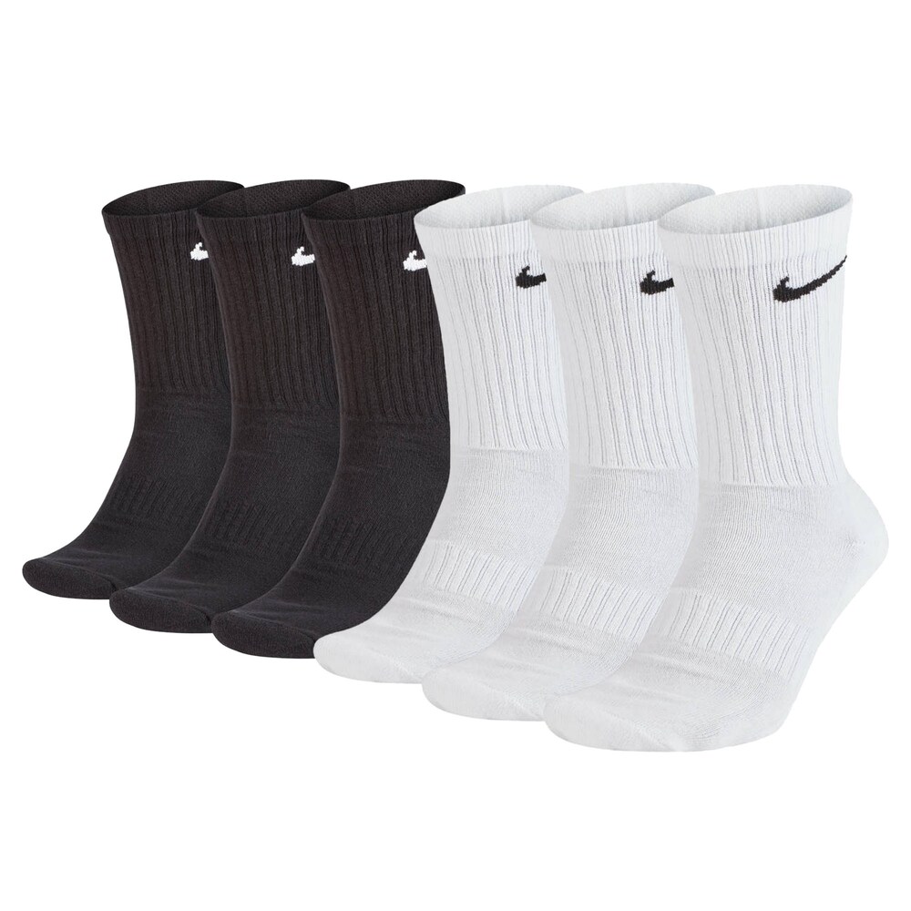 NIKE Sportsocken Herren Größe 35/38 schwarz / weiß