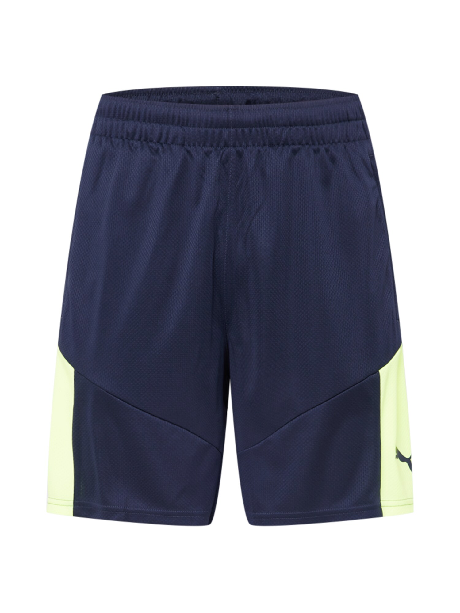 PUMA Pantaloni sport  bleumarin / verde deschis