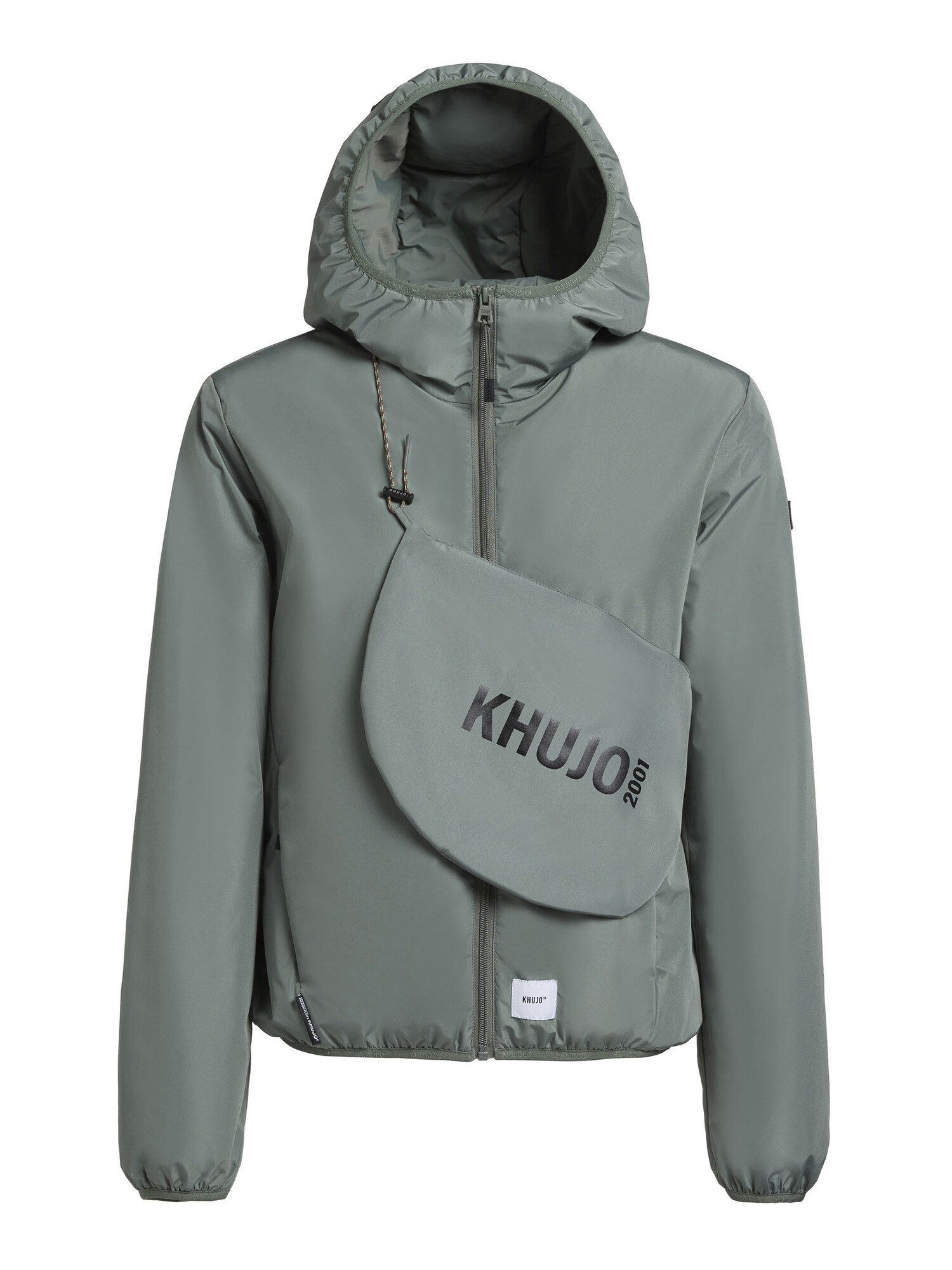 khujo Prechodná bunda 'SHELLY'  čadičová