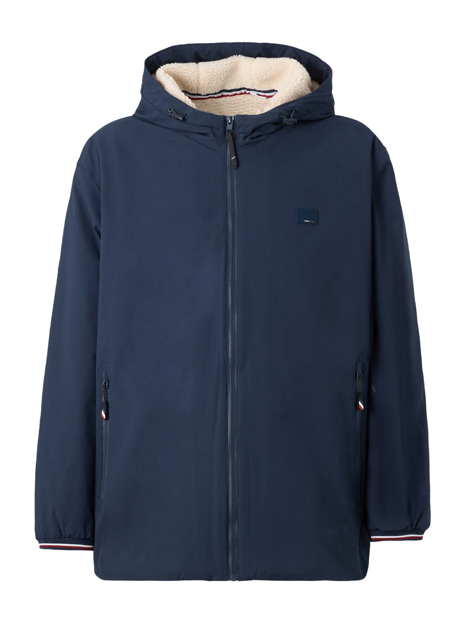 Jack & Jones Plus Prechodná bunda 'BLUALVES'  námornícka modrá