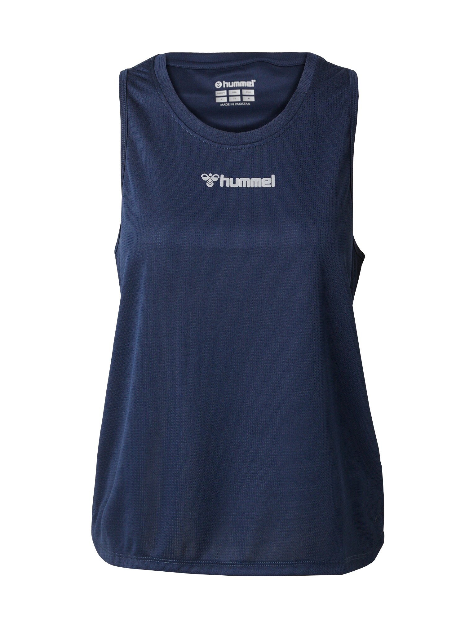 Hummel Tricou  albastru marin / alb