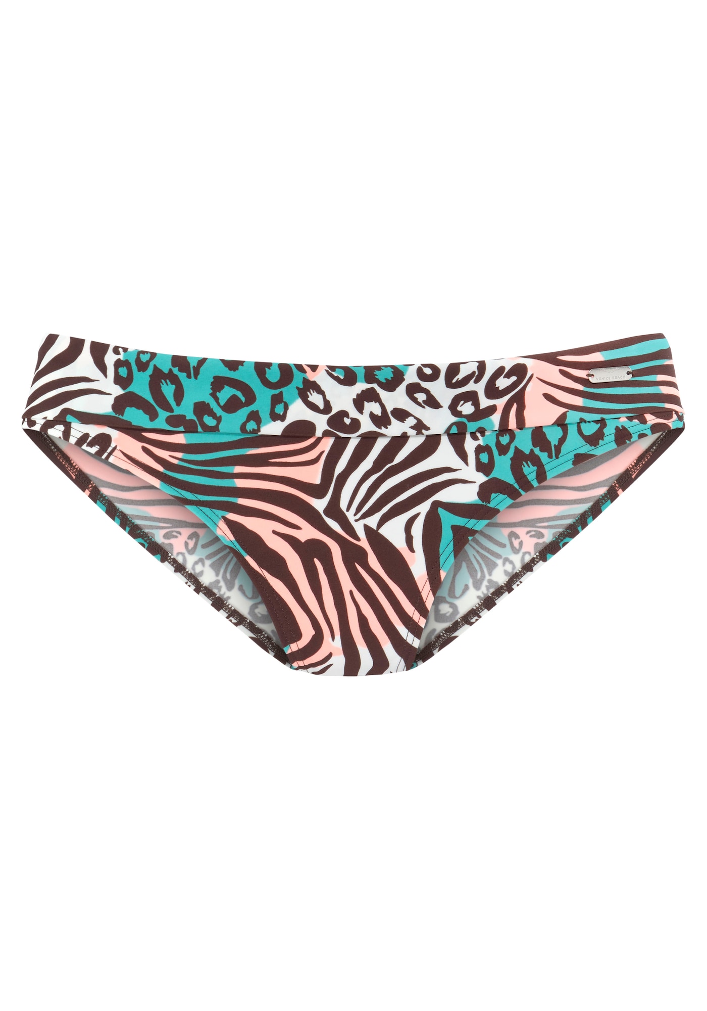 VENICE BEACH Bikinio kelnaitės turkio spalva / mišrios spalvos