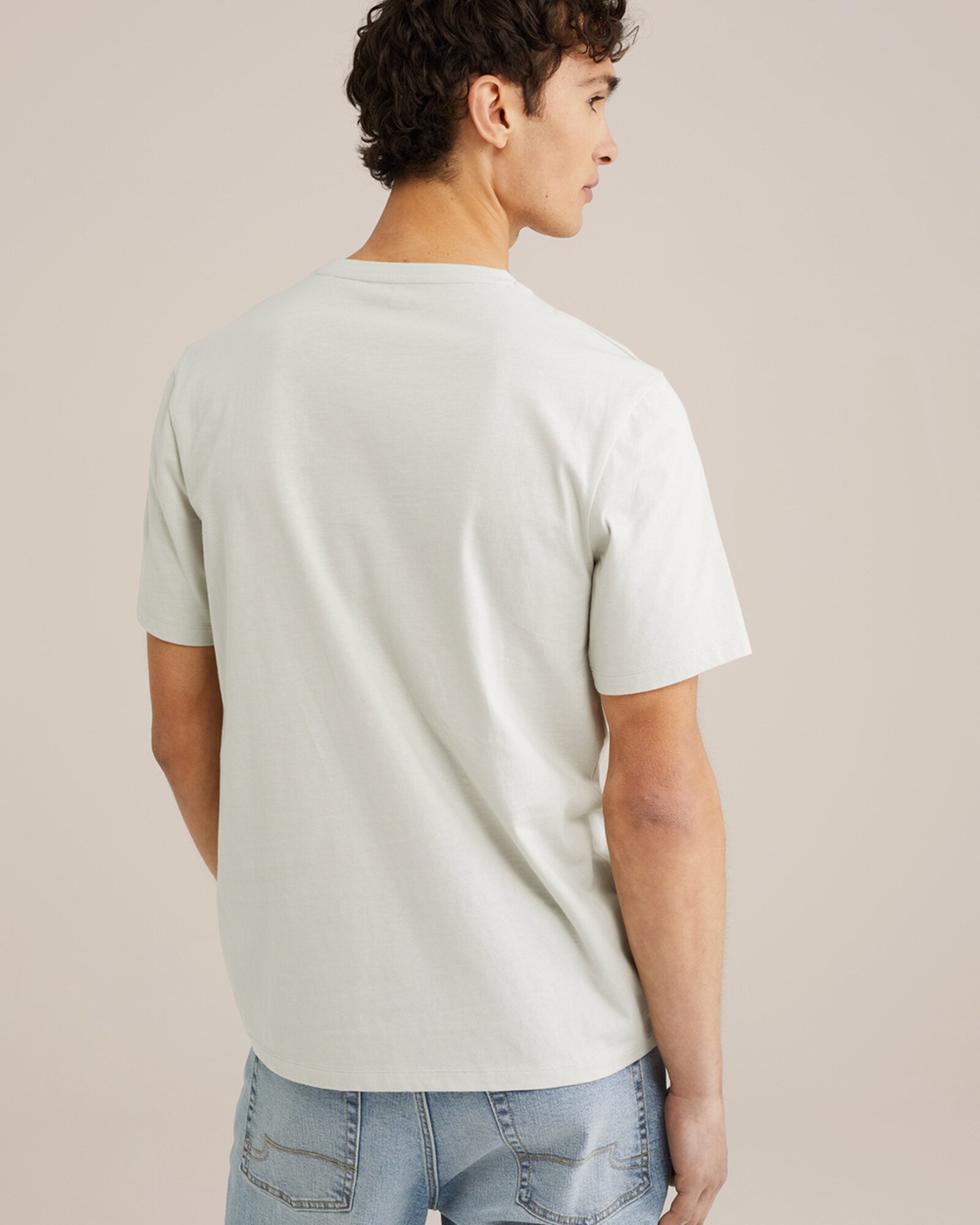 WE Fashion Póló  világos bézs / kék / barna / fekete termék 2. képe