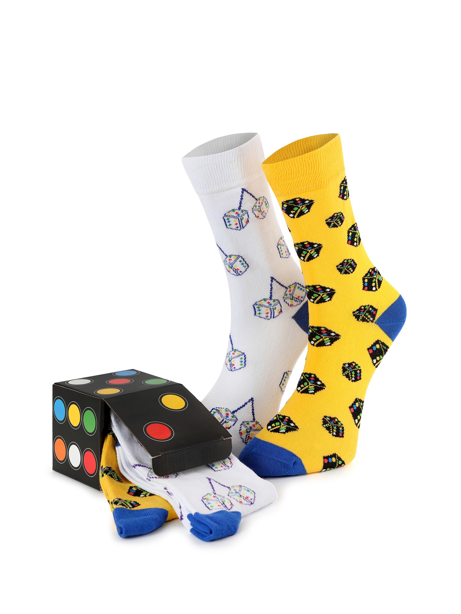 Crea Socks Calcetines 'WÜRFEL'  mezcla de colores
