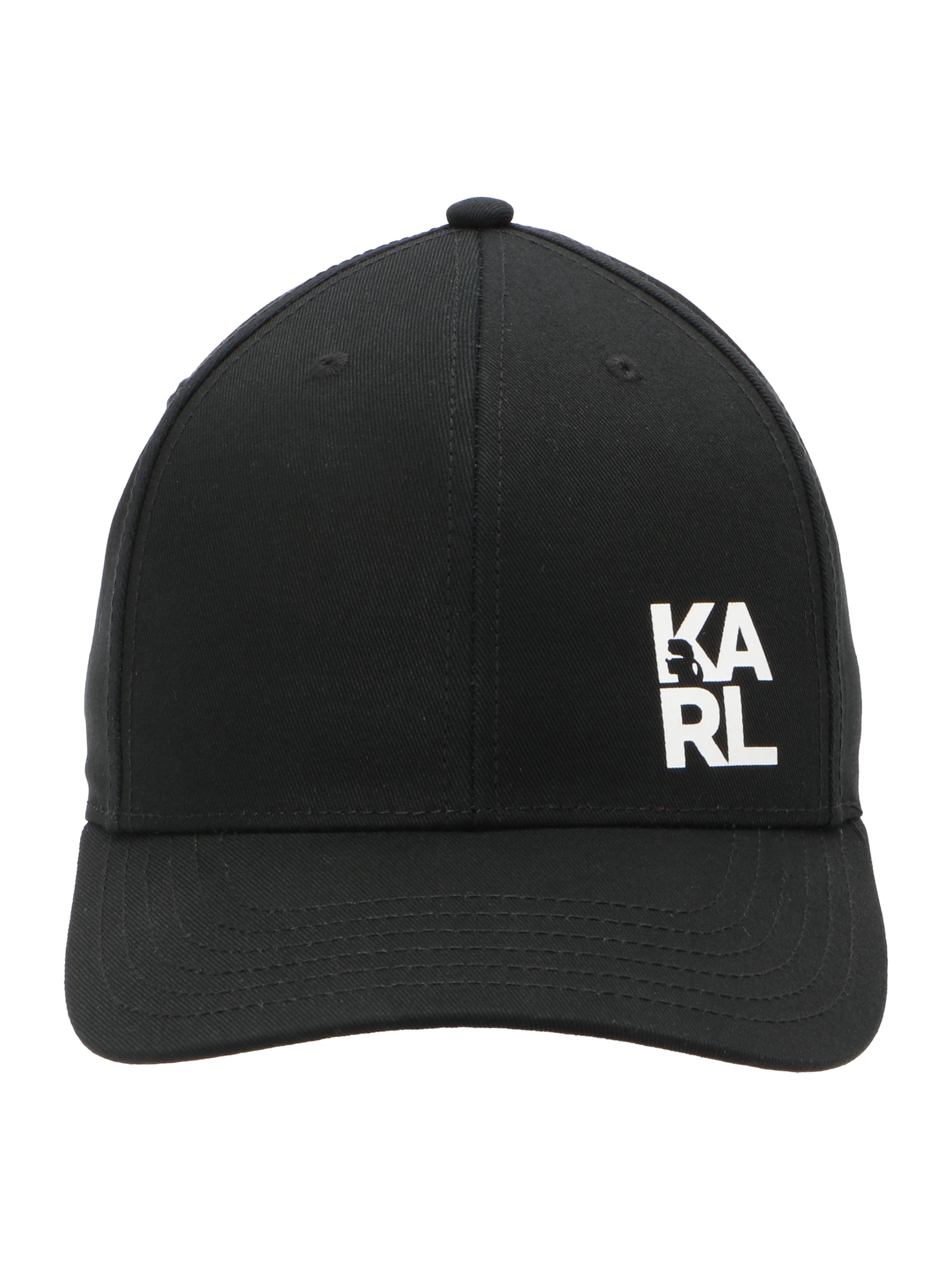 Karl Lagerfeld Șapcă negru / alb