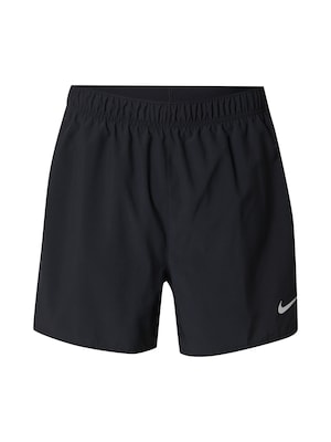 NIKE Pantalón deportivo  gris claro / negro