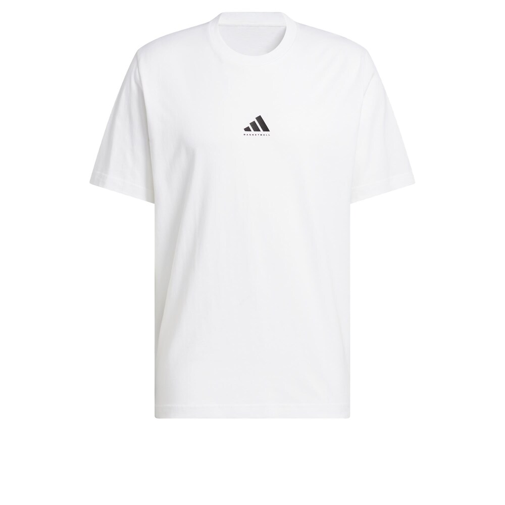 ADIDAS PERFORMANCE Funktionsshirt 'Basketball Graphic' Herren Größe S schwarz / weiß
