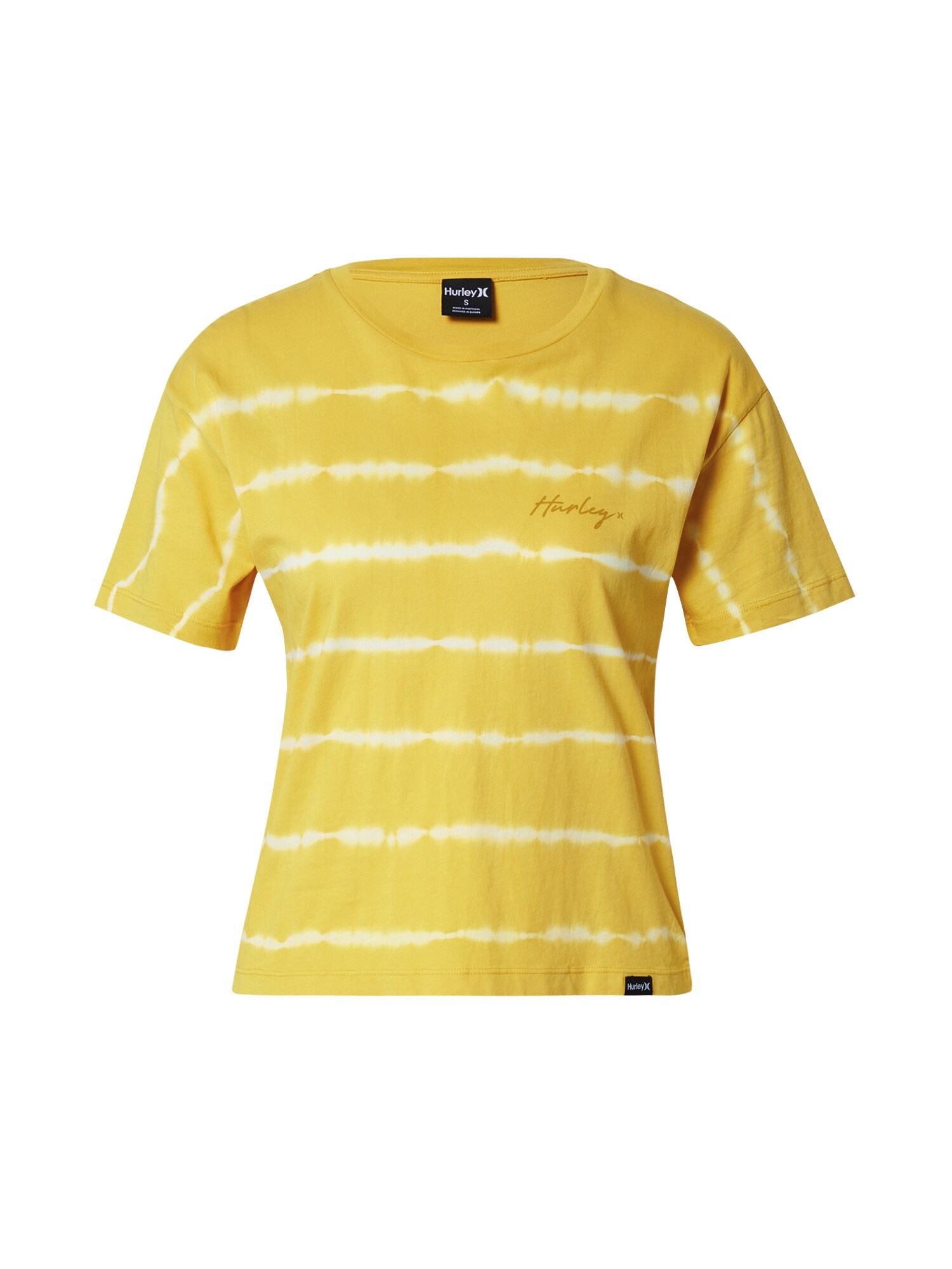 Hurley Sportiniai marškinėliai 'OCEANCARE' garstyčių spalva / balta