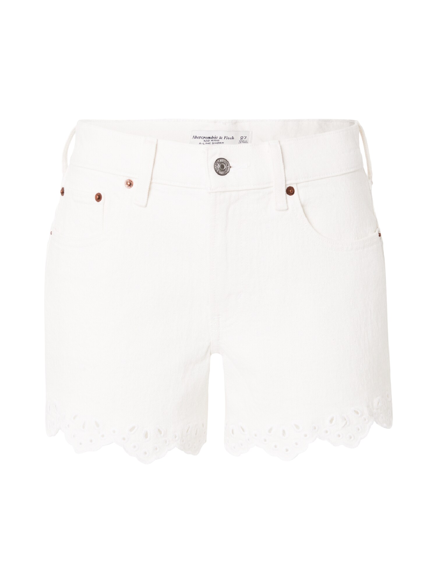 Abercrombie & Fitch Jeans 'CLASSIC'  alb denim